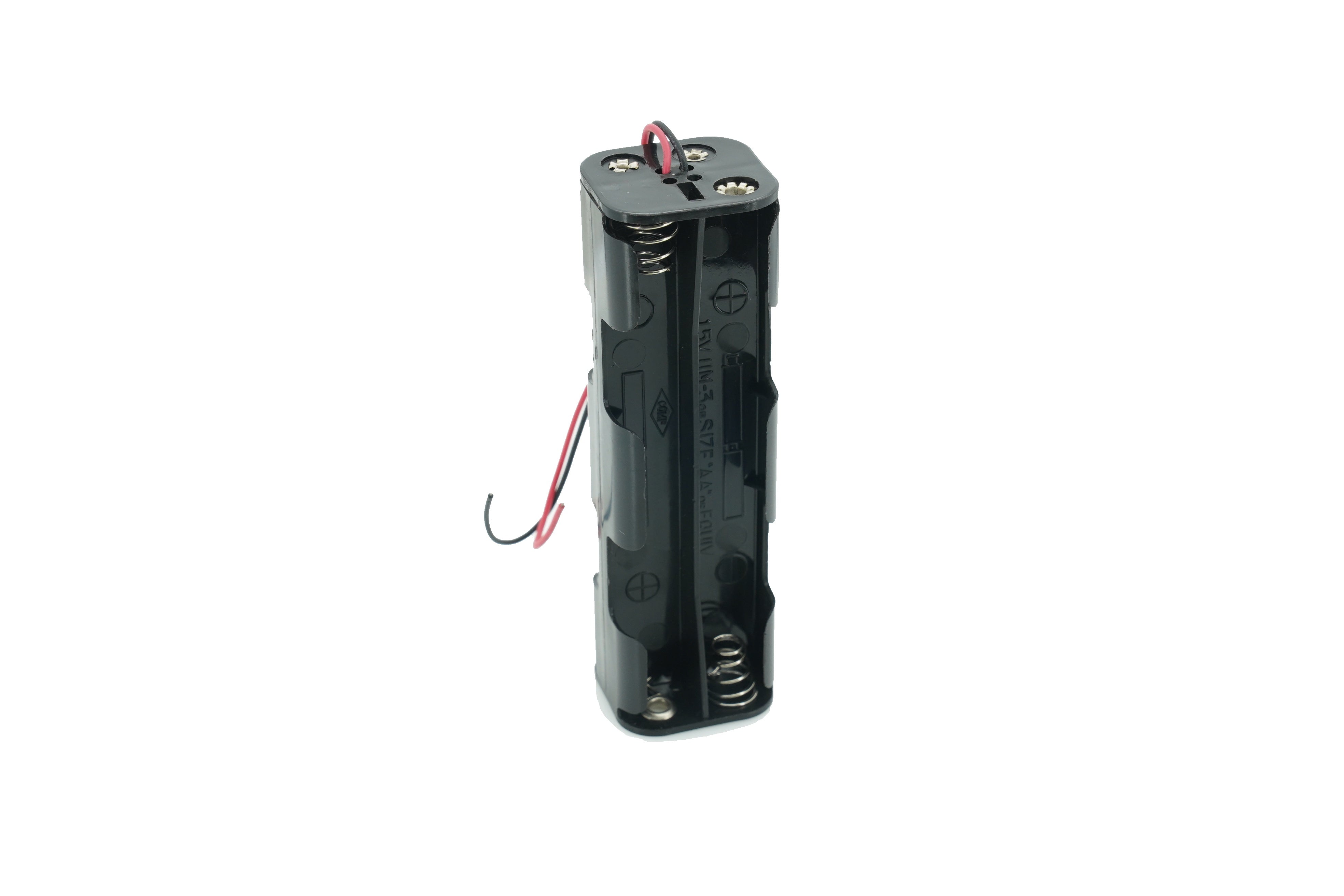 8 x 1.5V AA Battery Strip Case Connector - Long Front-Back