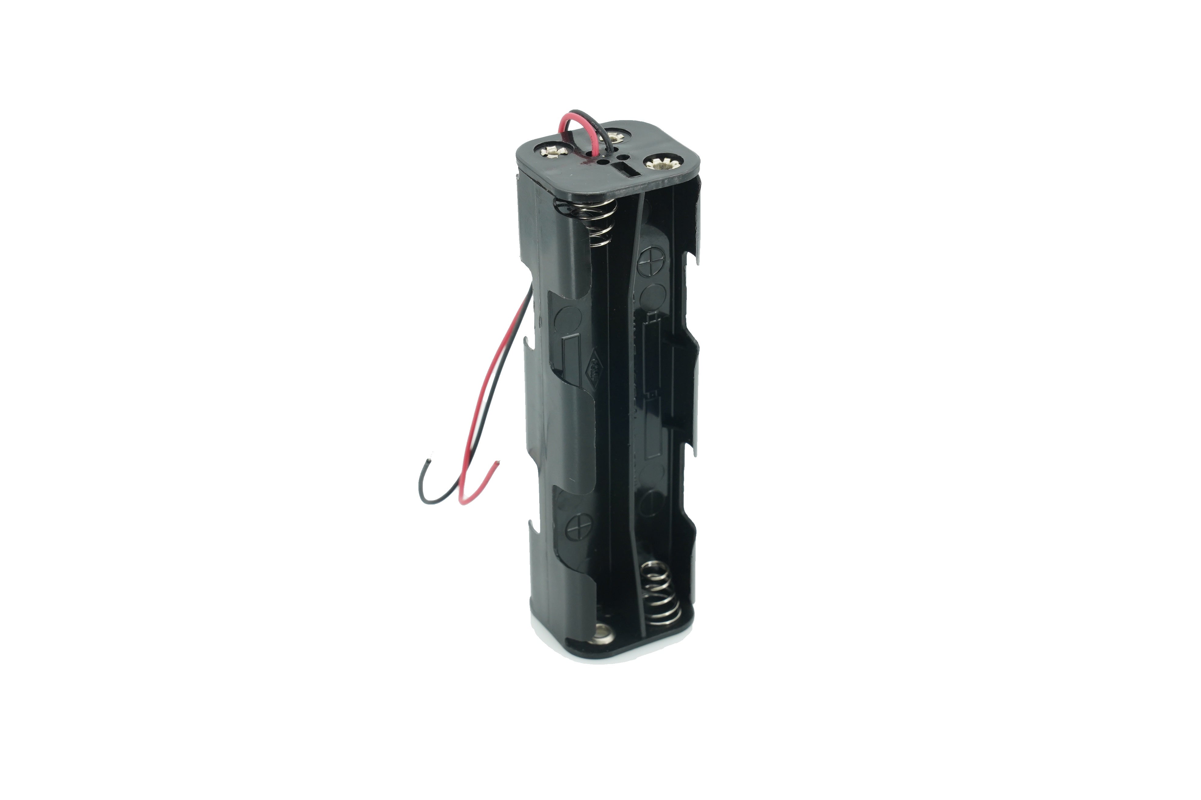 8 x 1.5V AA Battery Strip Case Connector - Long Front-Back
