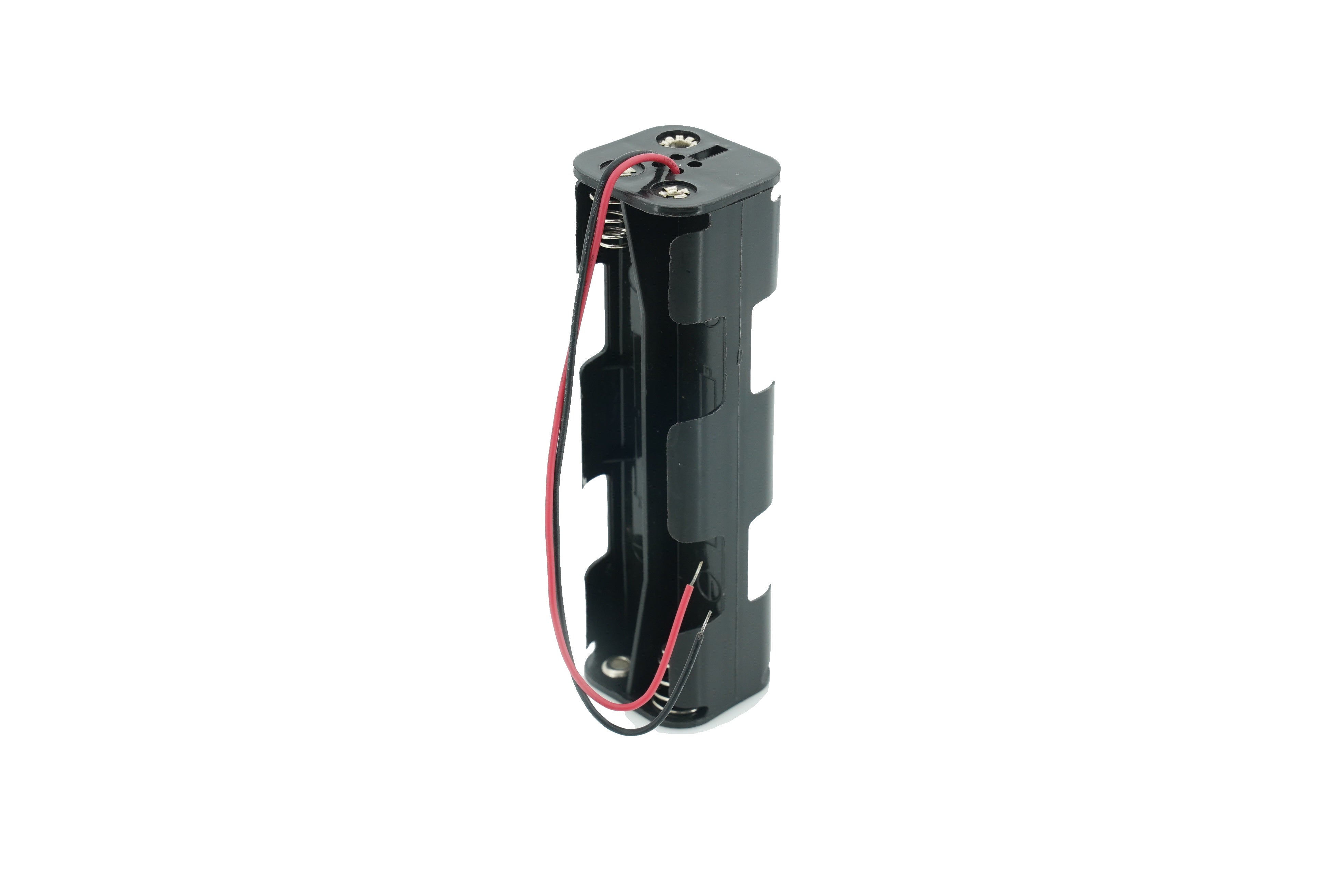 8 x 1.5V AA Battery Strip Case Connector - Long Front-Back