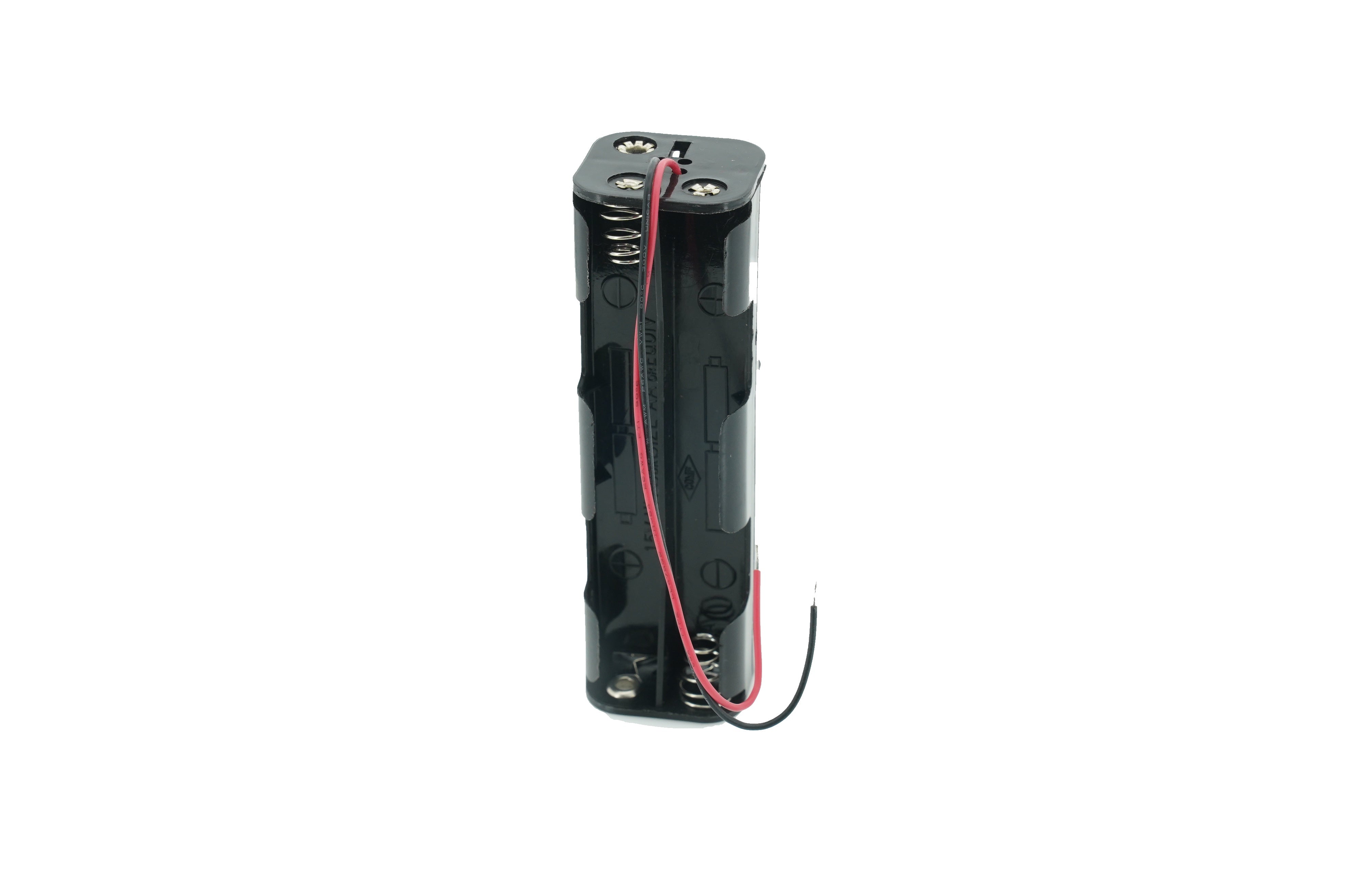 8 x 1.5V AA Battery Strip Case Connector - Long Front-Back