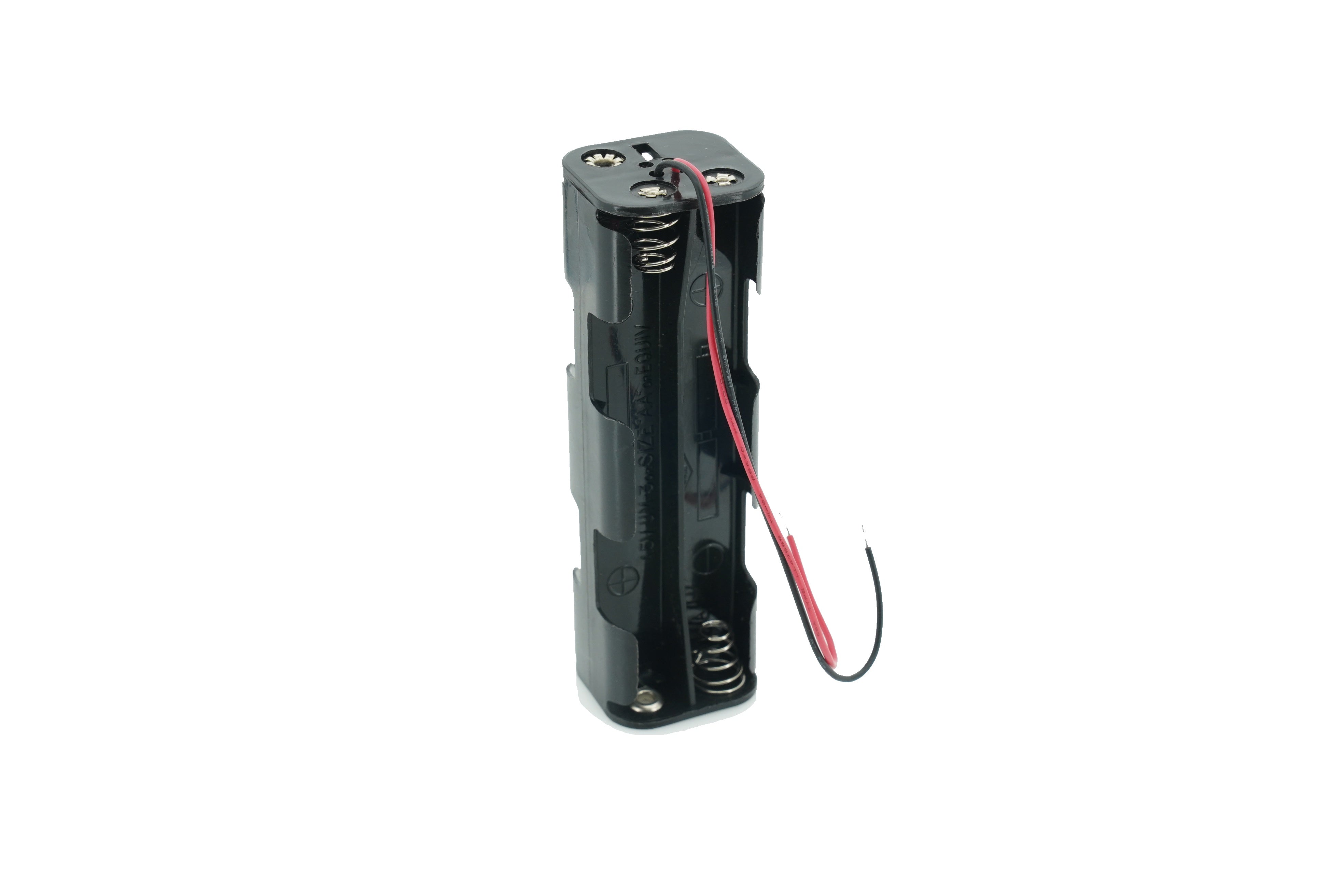 8 x 1.5V AA Battery Strip Case Connector - Long Front-Back