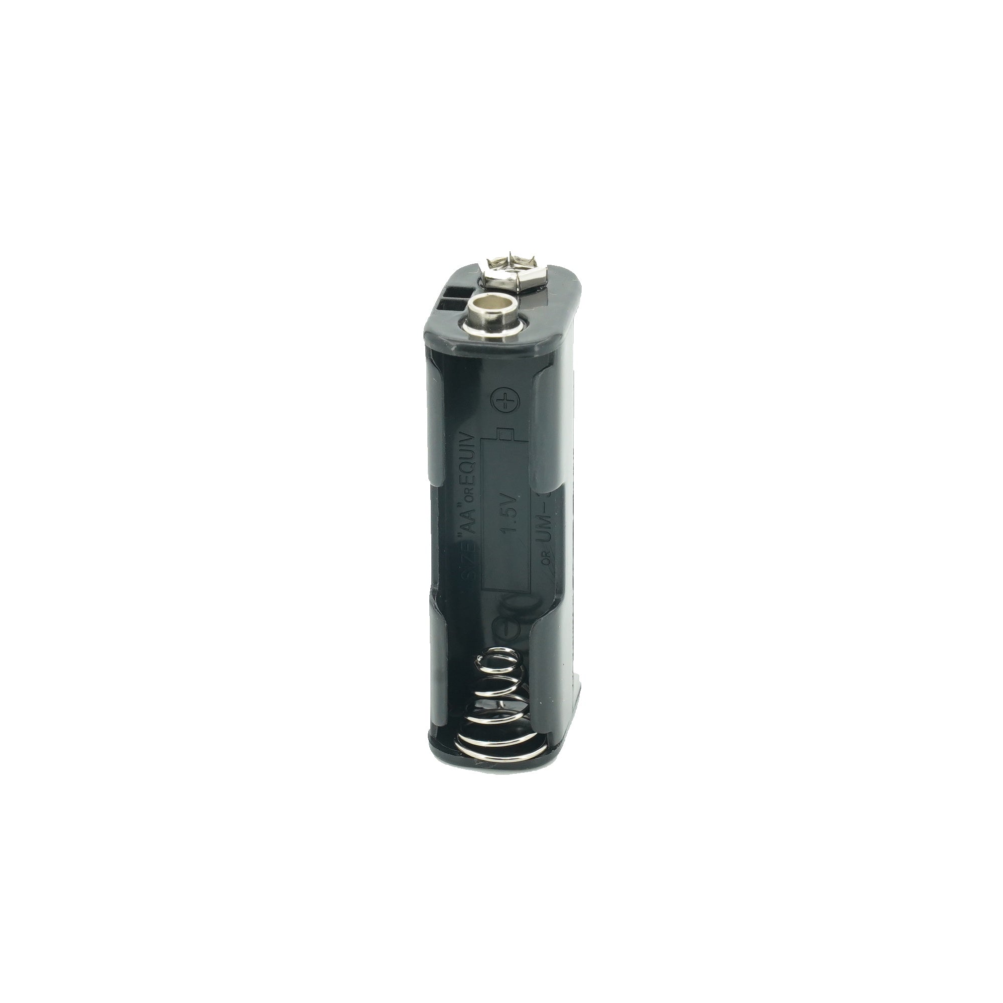 2 x 1.5V AA Battery Case Connector - Front & Back