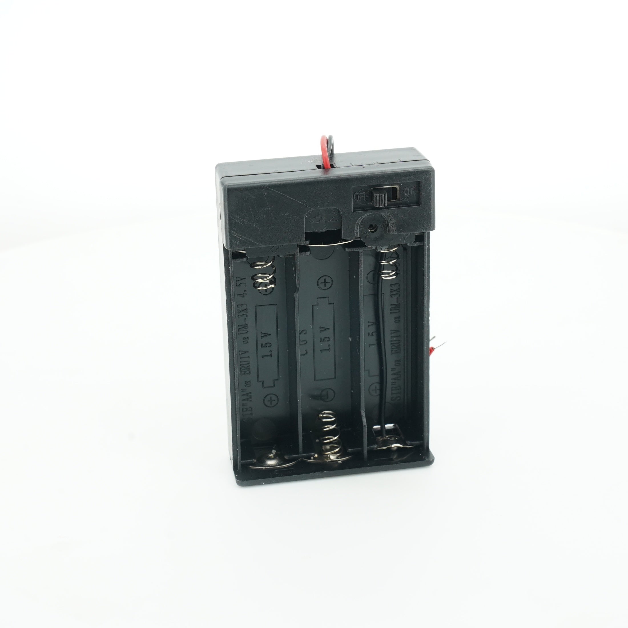 3 x 1.5V AA Battery Case Connector with Cover