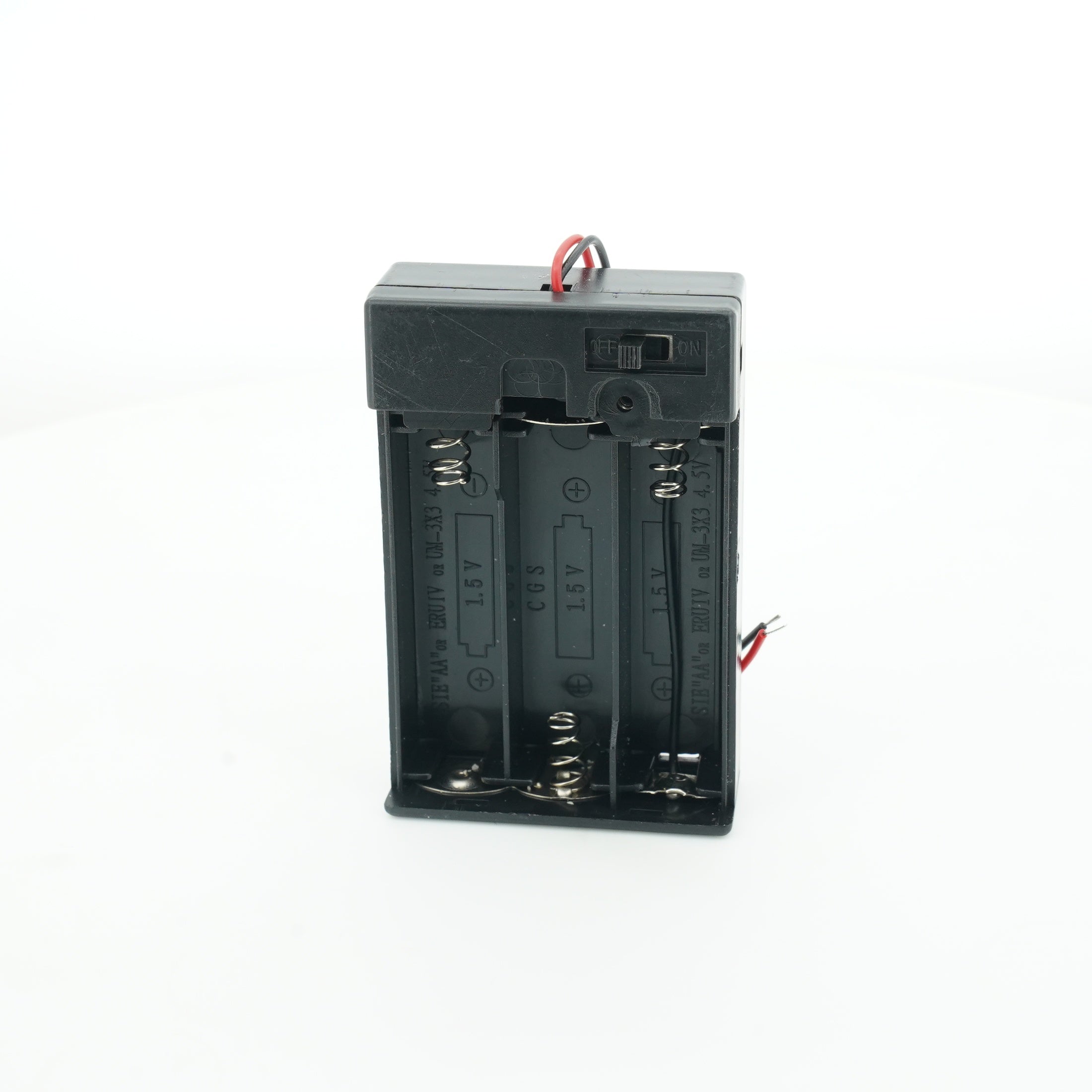 3 x 1.5V AA Battery Case Connector with Cover
