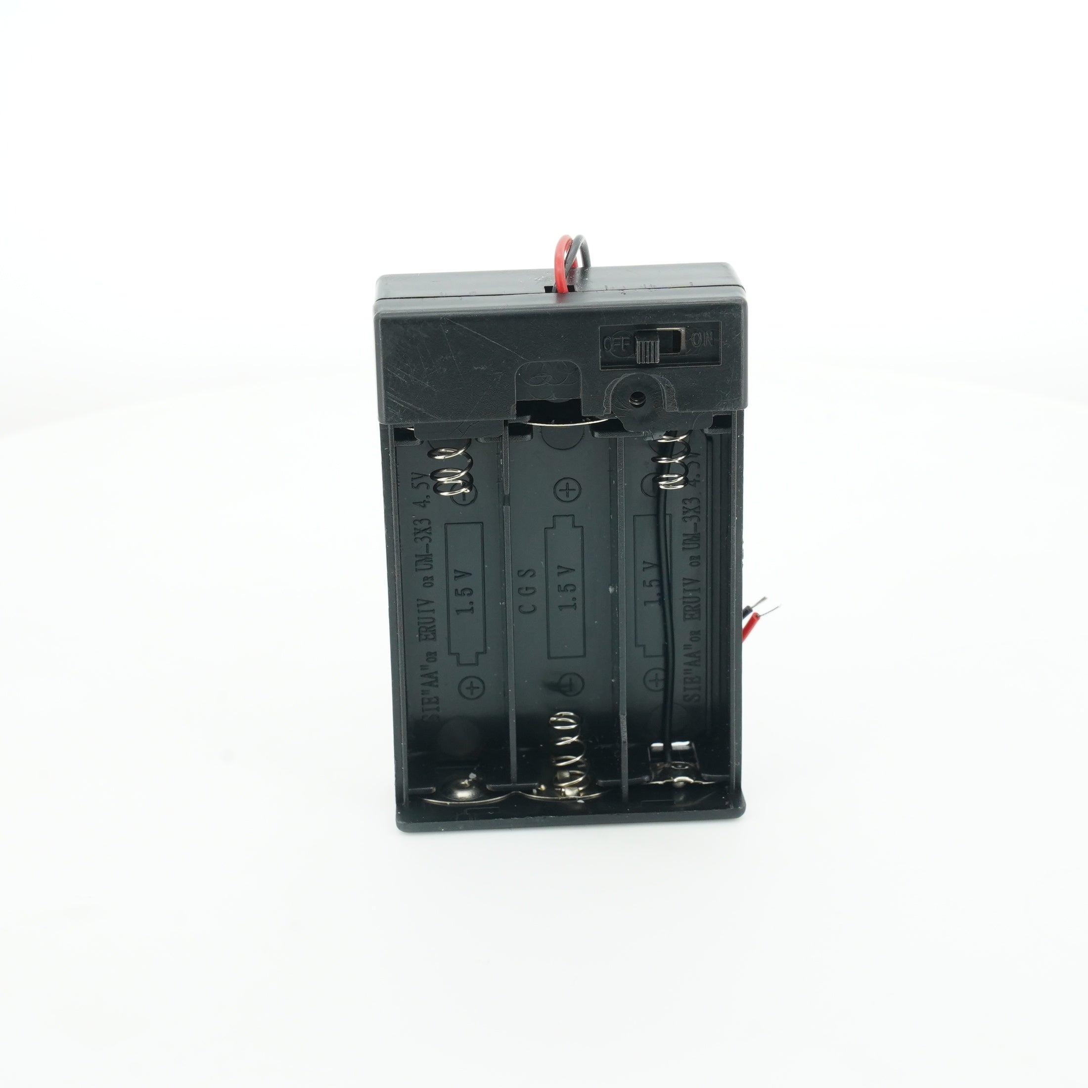 3 x 1.5V AA Battery Case Connector with Cover