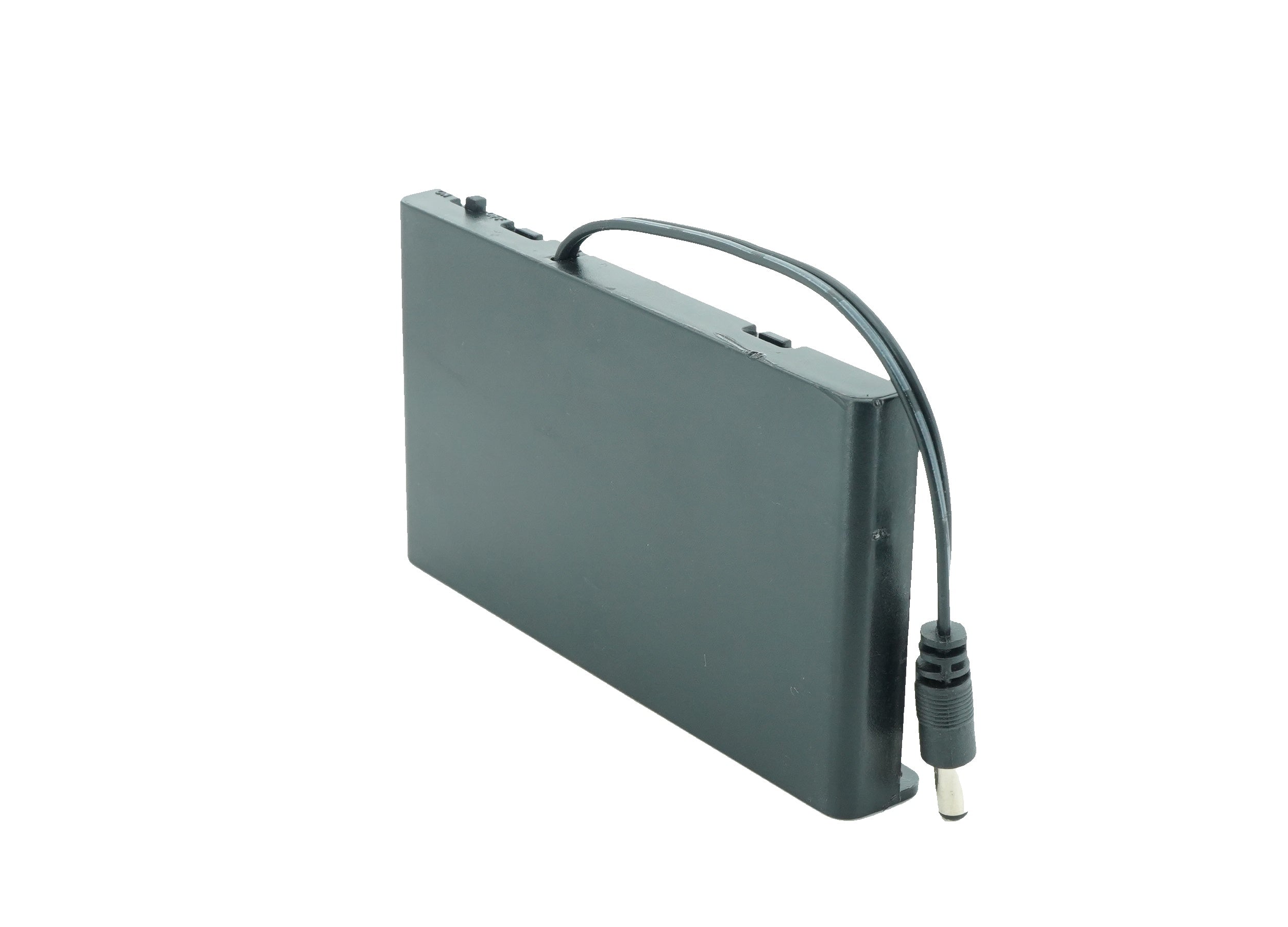 8 x 1.5V AA Battery Case Connector with Cover + DC Pin