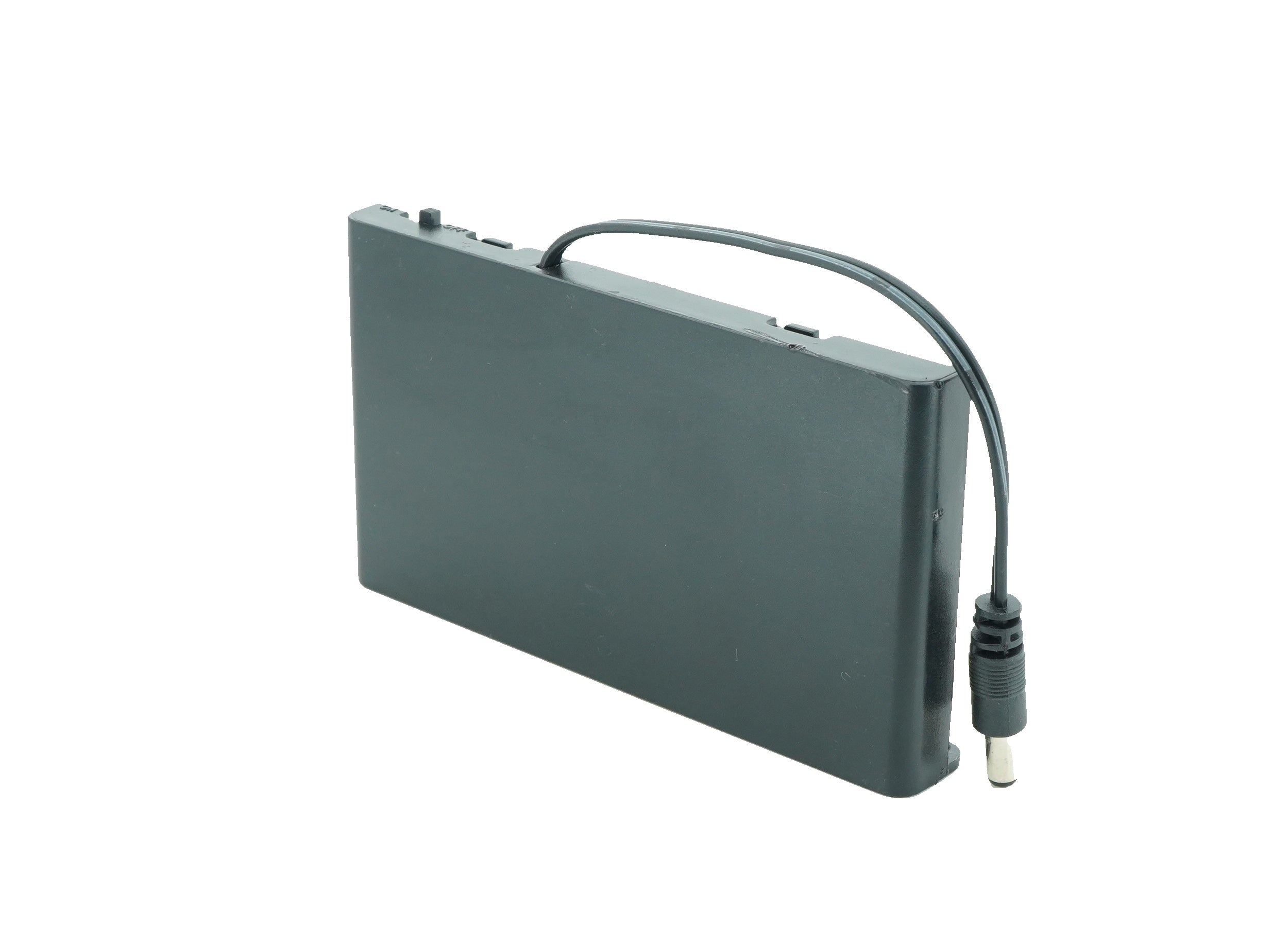 8 x 1.5V AA Battery Case Connector with Cover + DC Pin