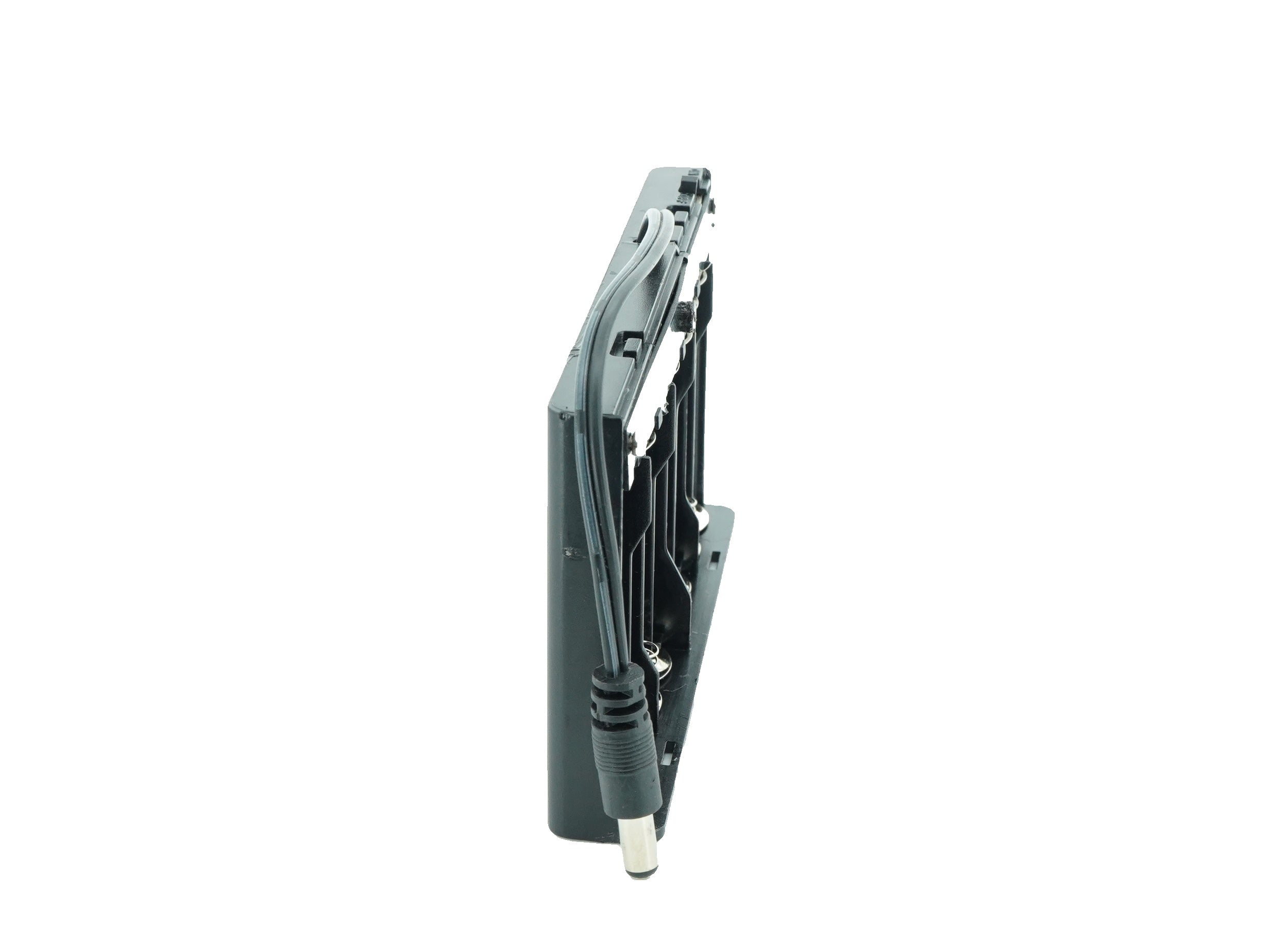 8 x 1.5V AA Battery Case Connector with Cover + DC Pin