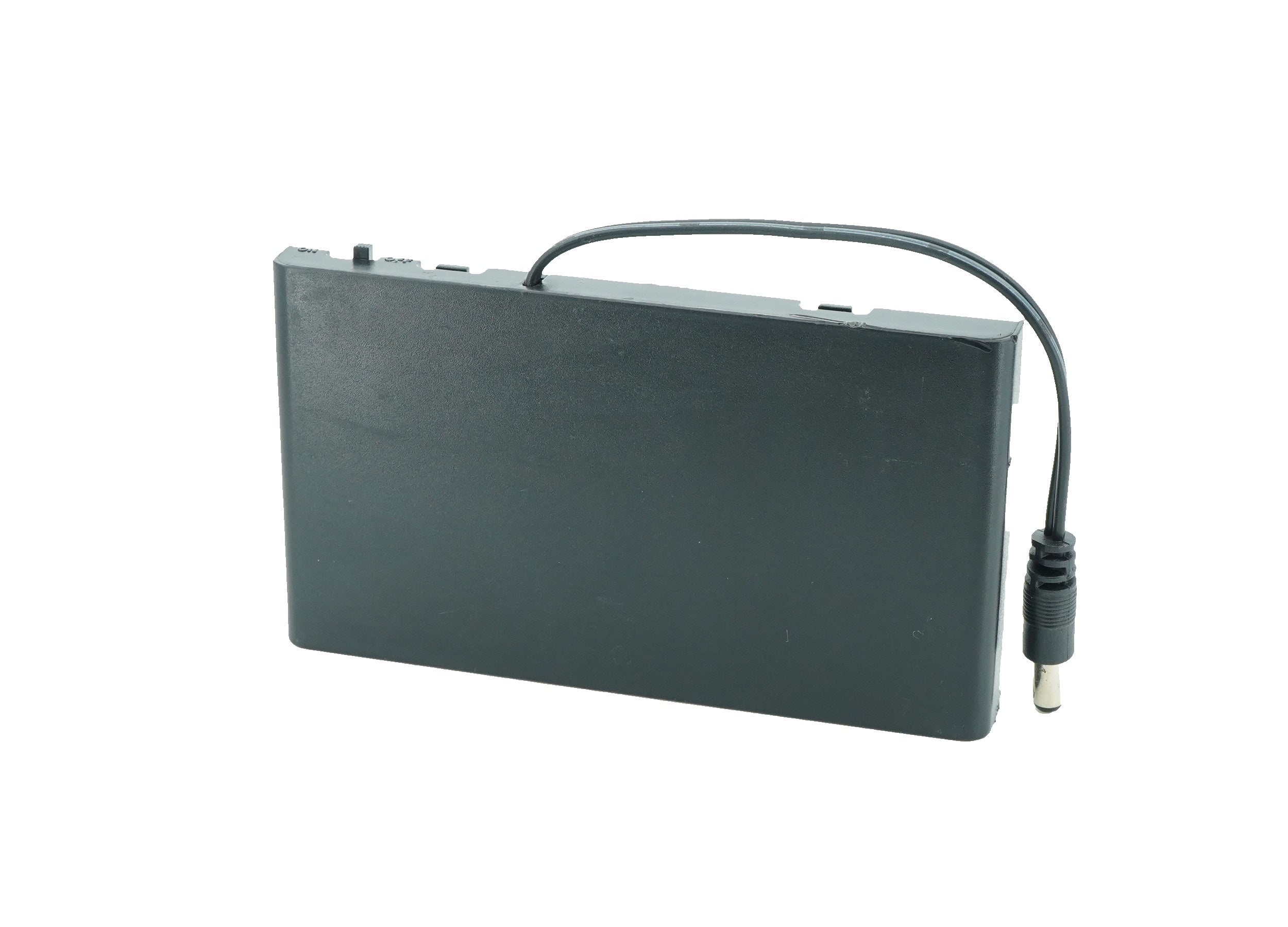8 x 1.5V AA Battery Case Connector with Cover + DC Pin