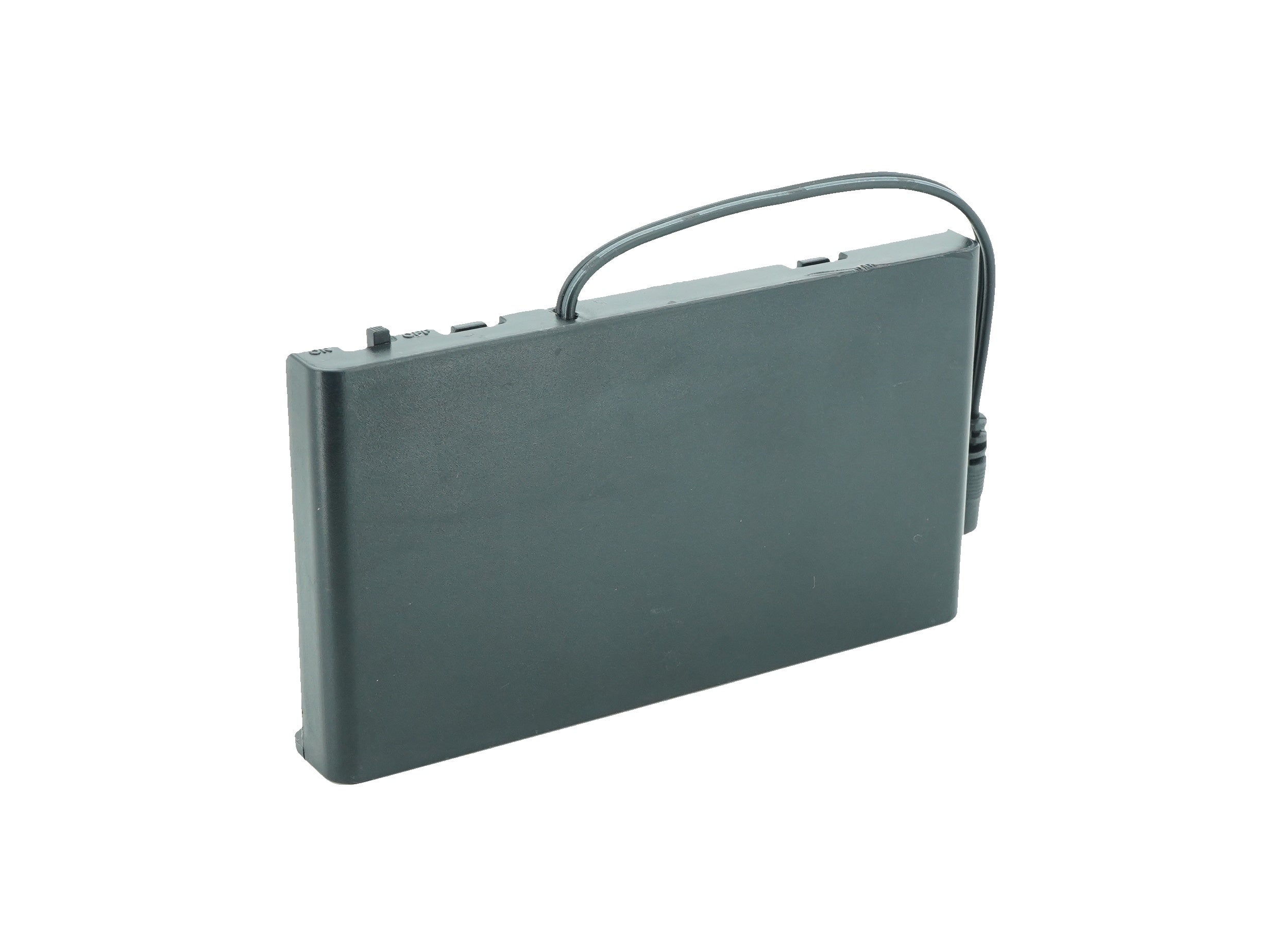 8 x 1.5V AA Battery Case Connector with Cover + DC Pin