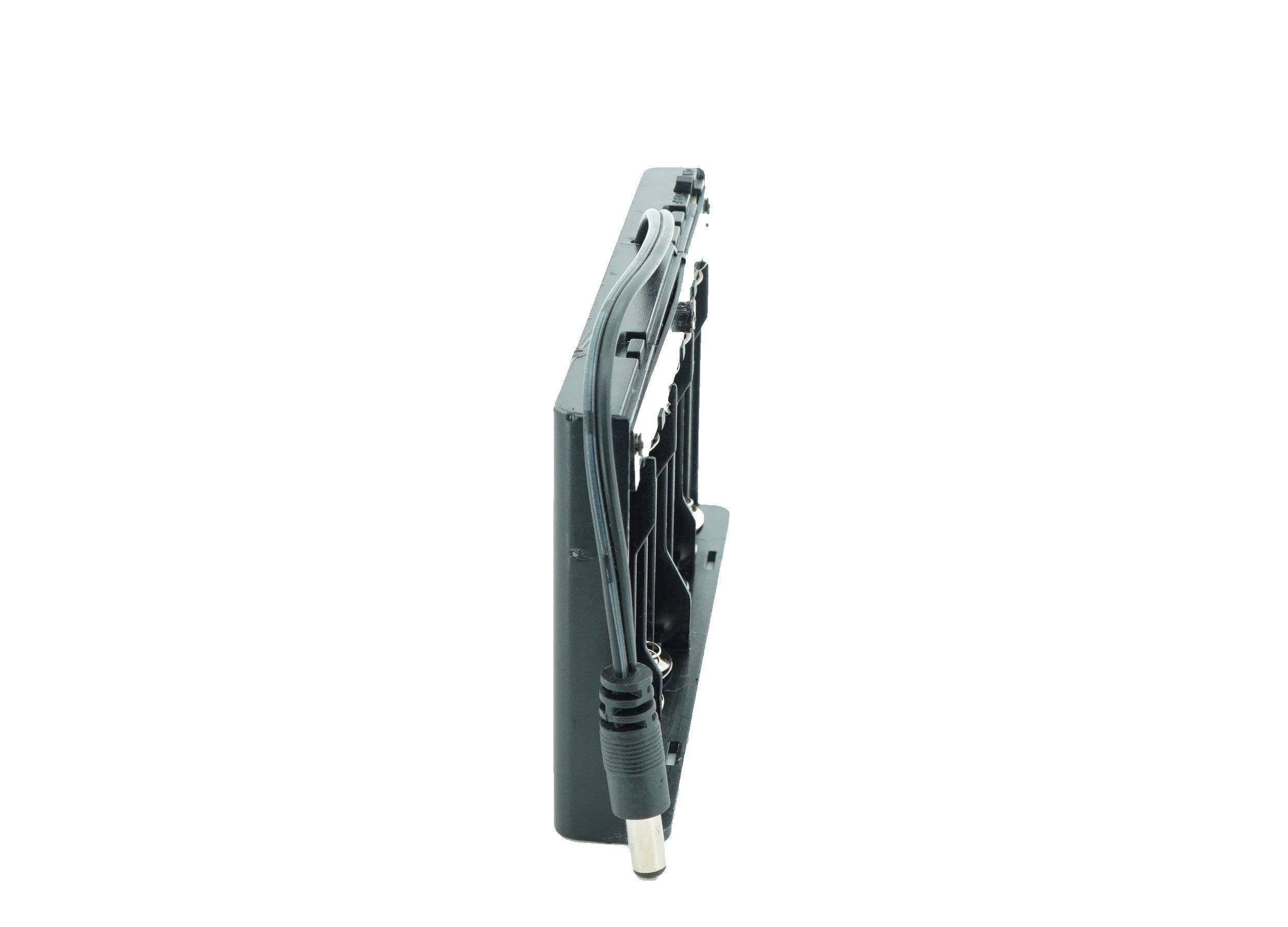 8 x 1.5V AA Battery Case Connector with Cover + DC Pin