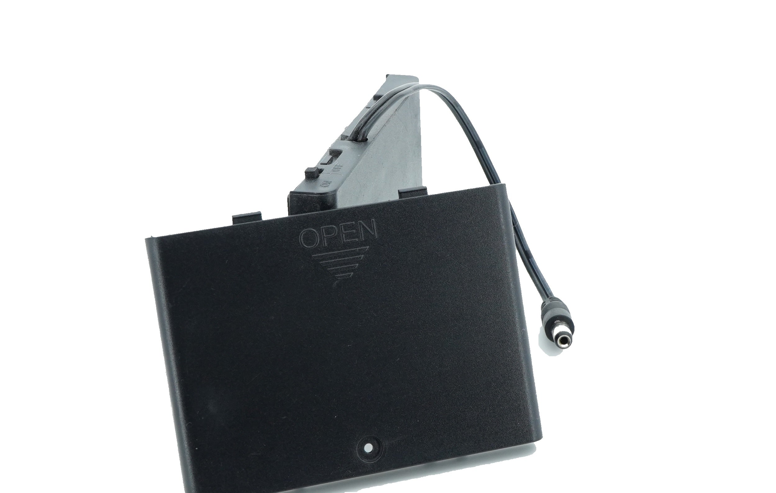 6 x 1.5V AA Battery Case Connector with Cover + DC Pin