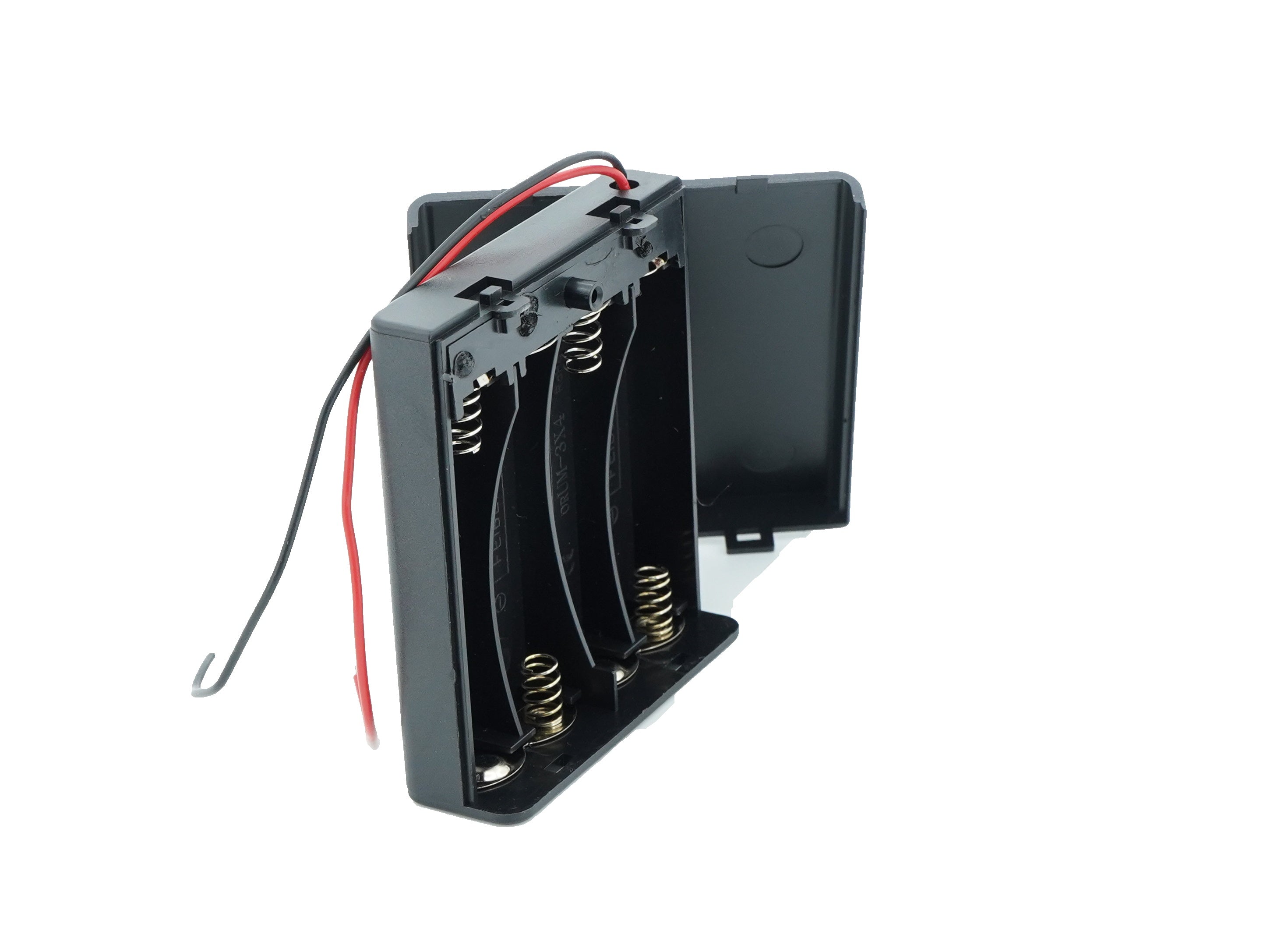 4 x 1.5V AA Battery Case Connector with Cover