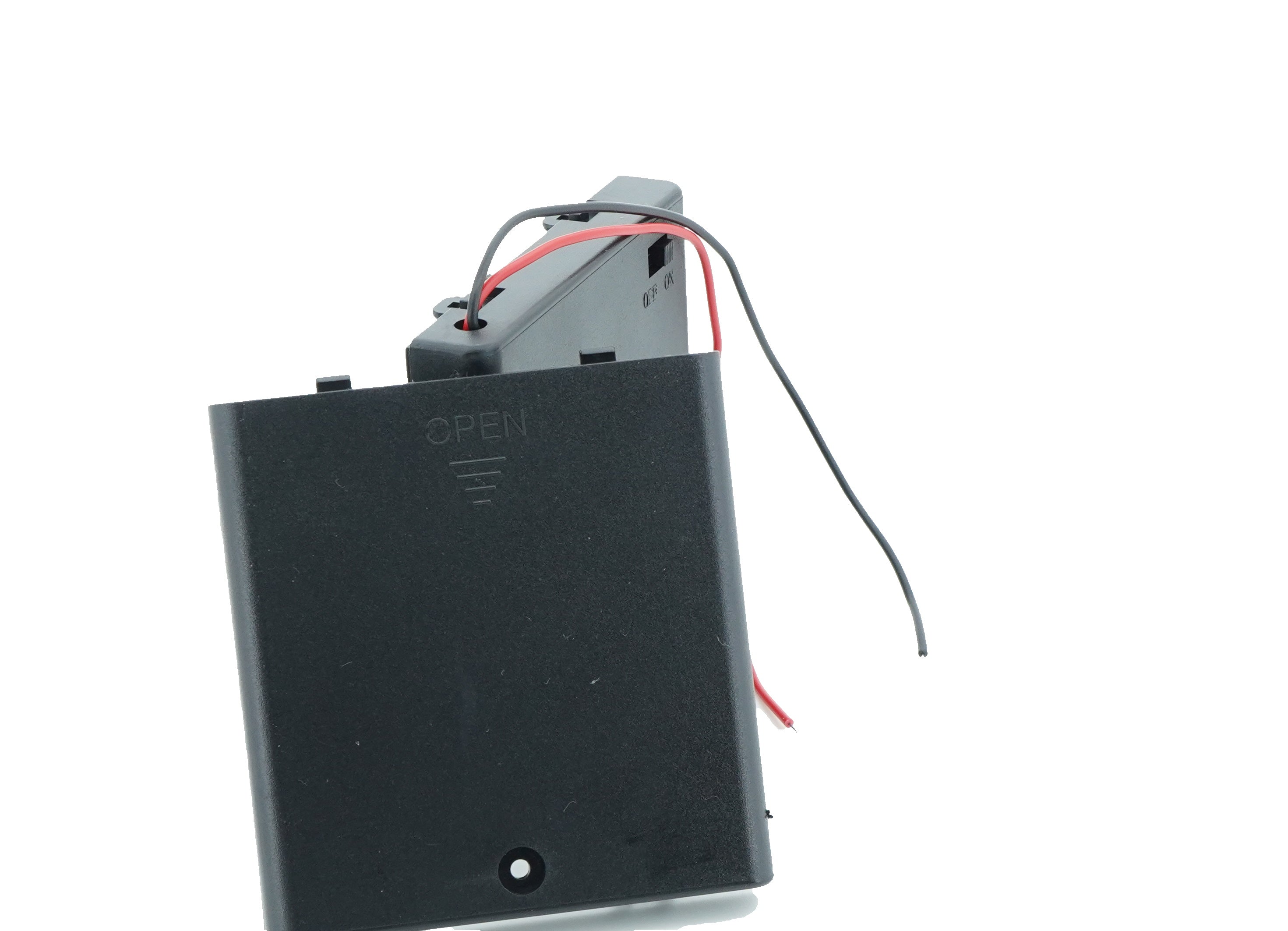 4 x 1.5V AA Battery Case Connector with Cover