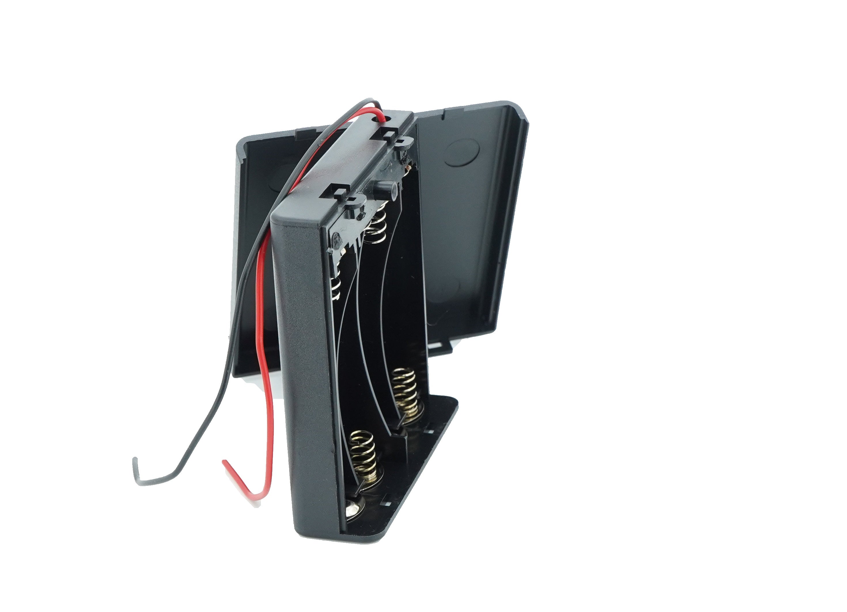 4 x 1.5V AA Battery Case Connector with Cover