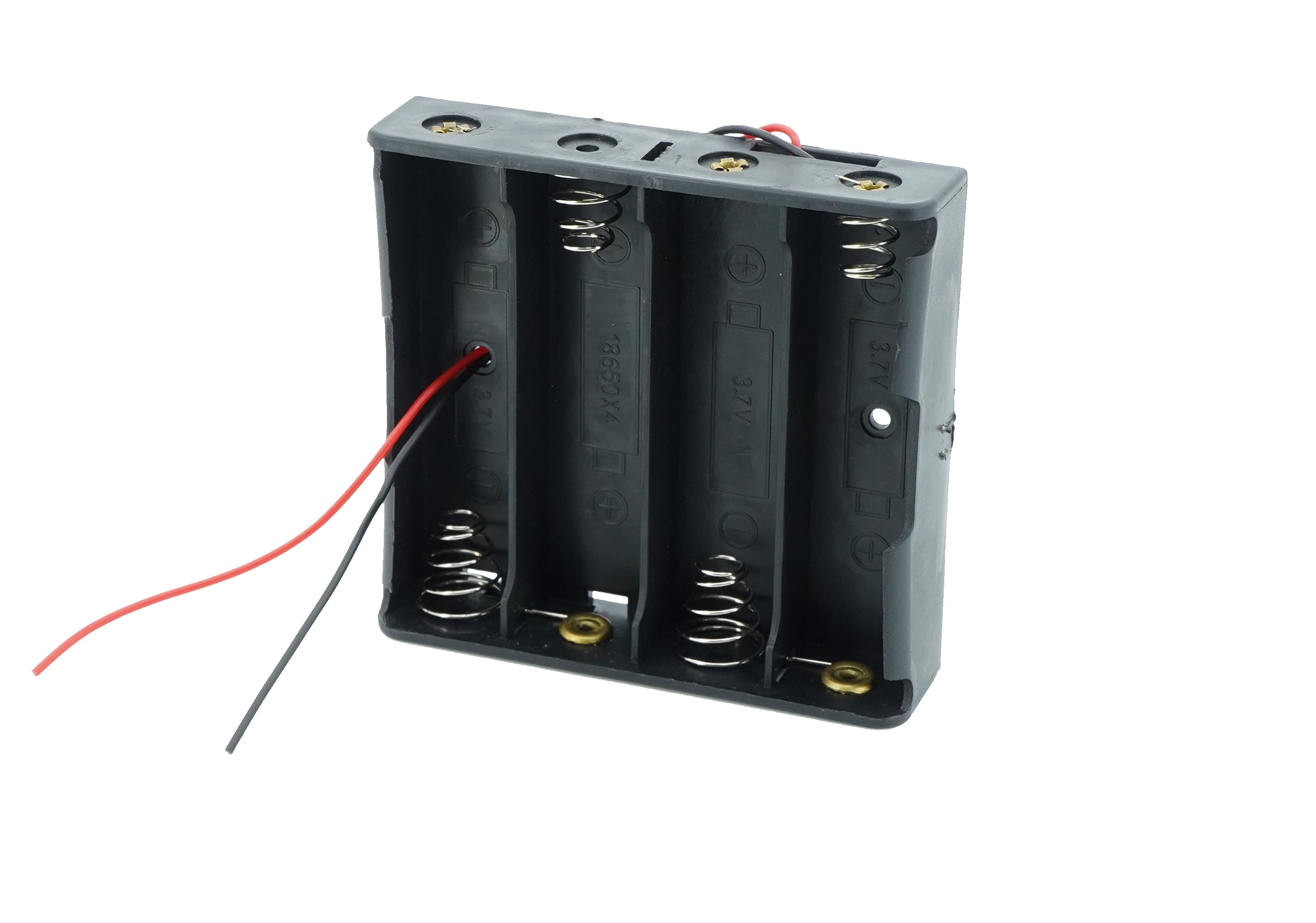 4 x 3.7V 18650 Battery Case Connector