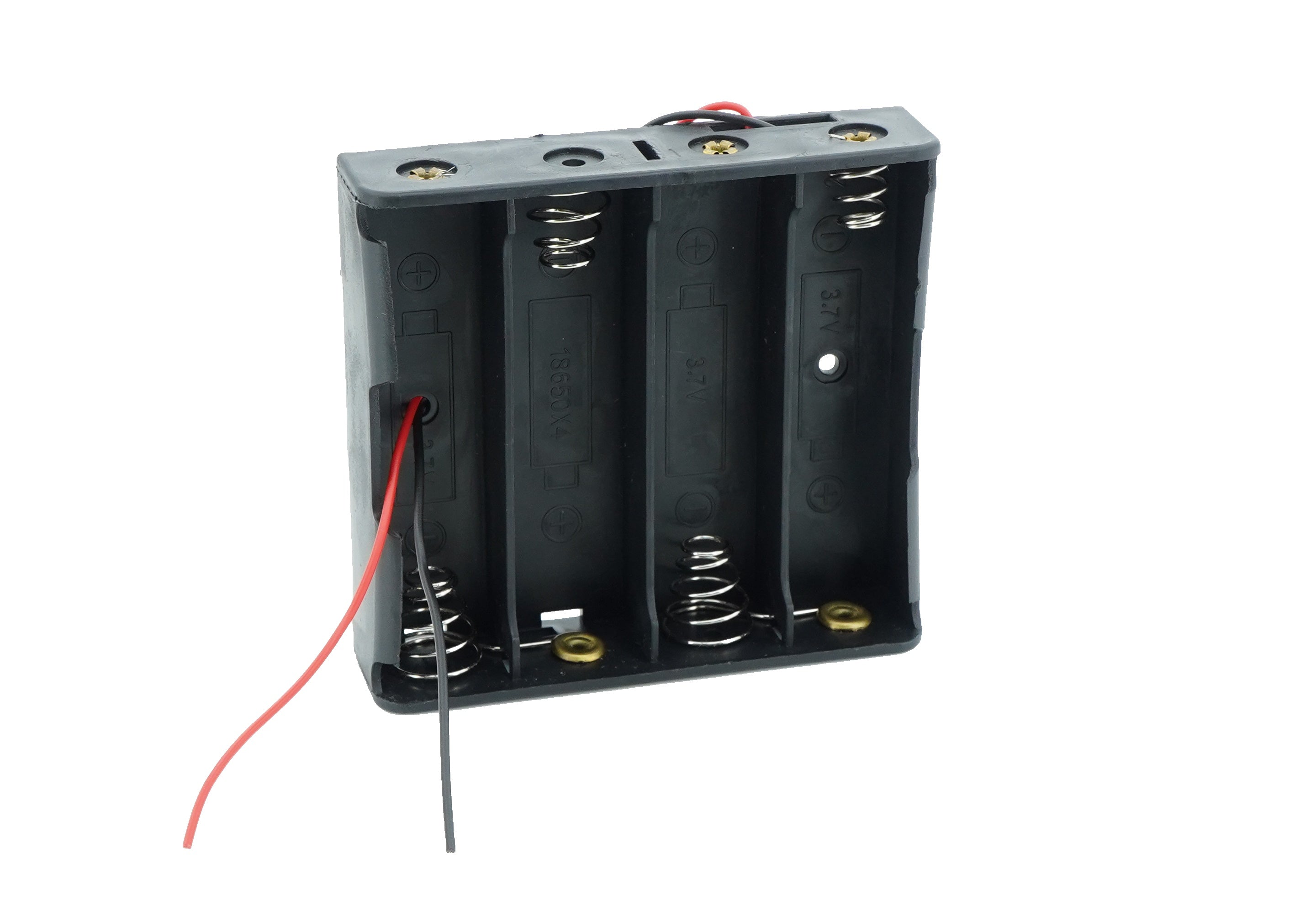 4 x 3.7V 18650 Battery Case Connector