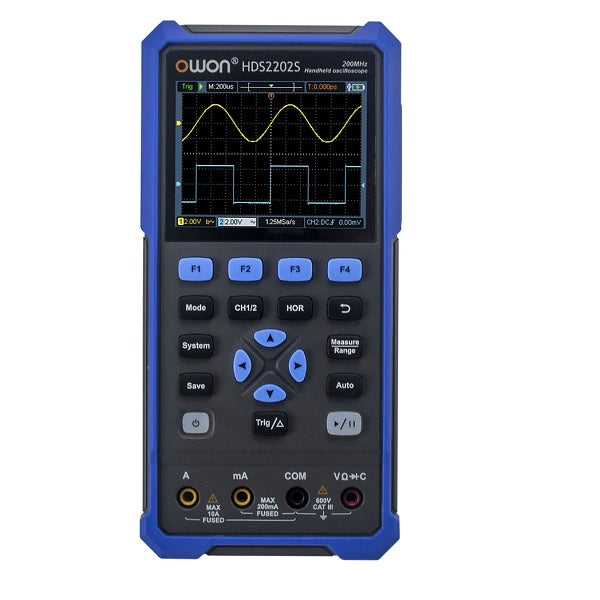 OWON HDS2202S 200 MHz Handheld Digital Oscilloscope