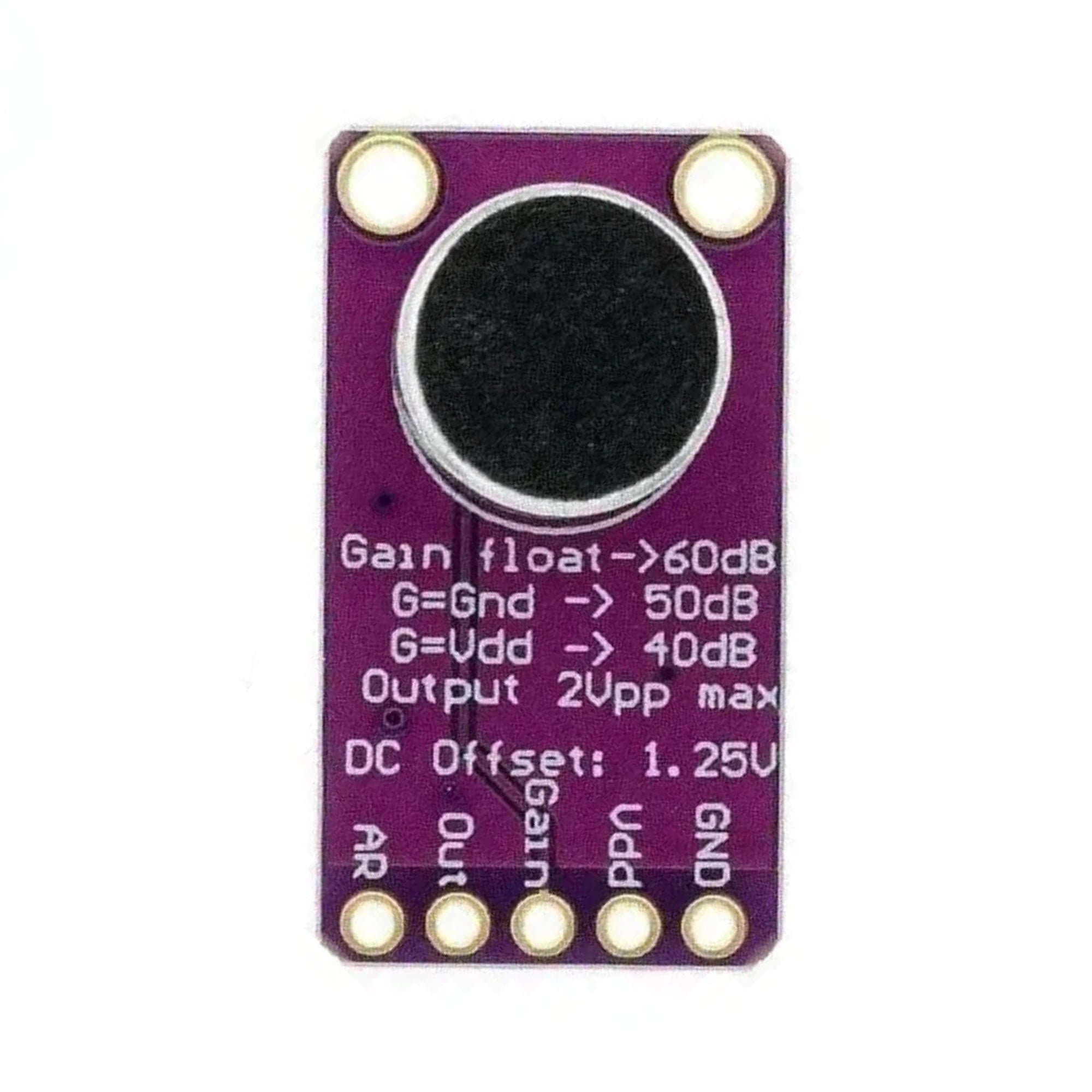 MAX9814 Microphone Amp. Module