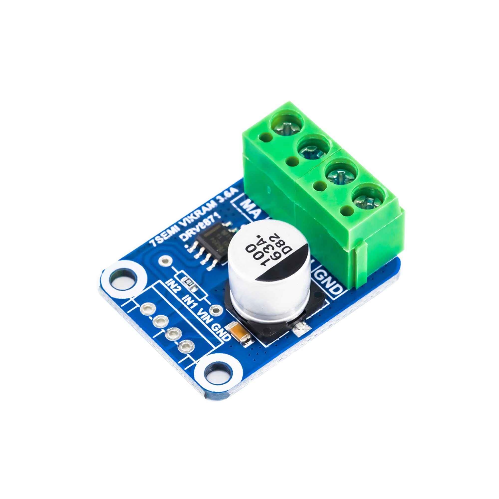 7Semi Vikram-453R6 45V 3.6A DRV8871 Motor Driver Breakout Board