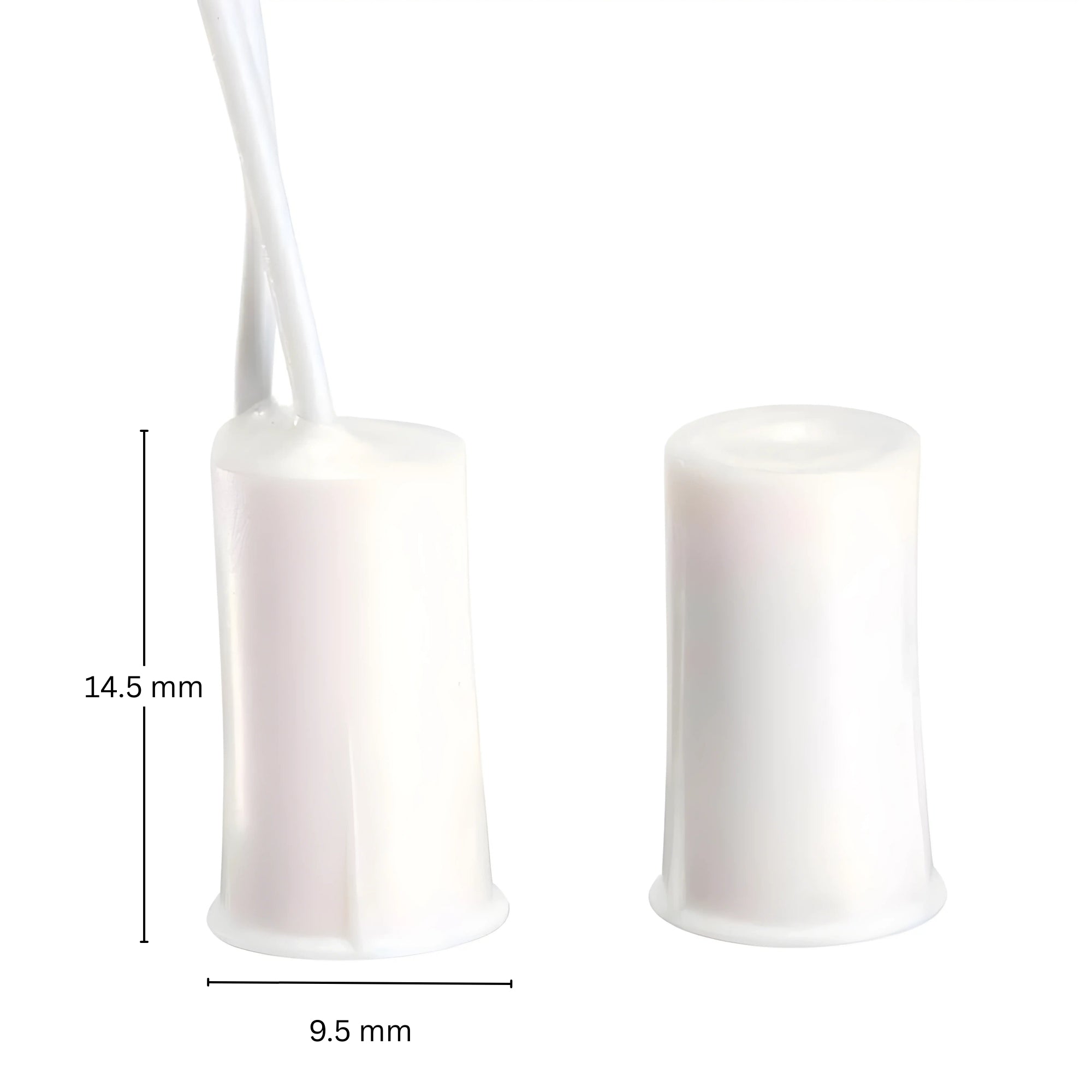 Magnetic Reed Switch Round Door Sensor with Wire MS-3 White (Normal Close)