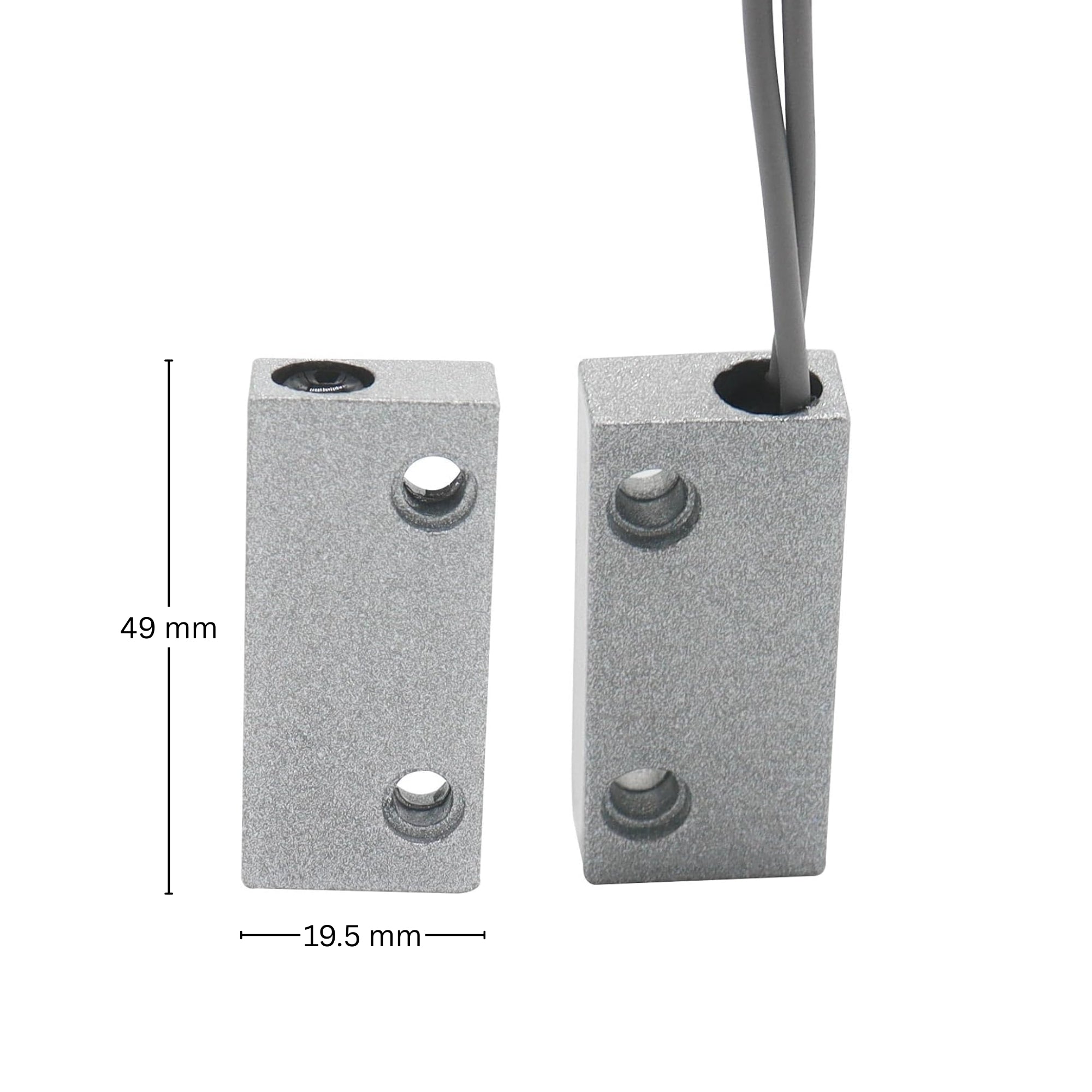 Magnetic Reed Metal Switch Door Sensor with Wire MS-9 (Normal Close)