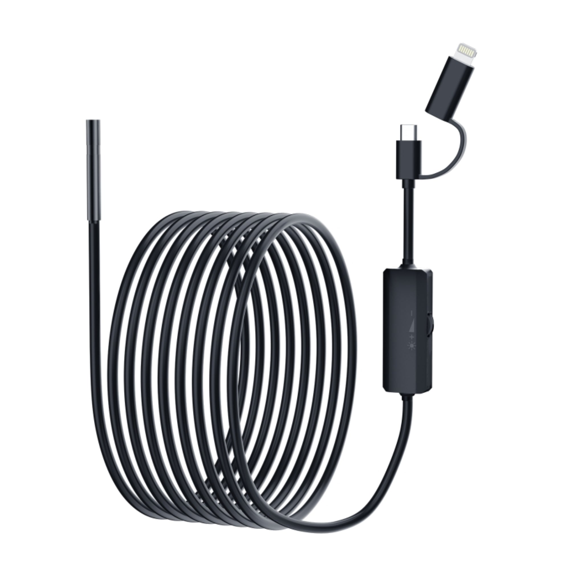 3 in 1 USB WiFi Ear Scope Inspection HD 0.3MP Camera Visual Ear Spoon, Cable Length : 2m