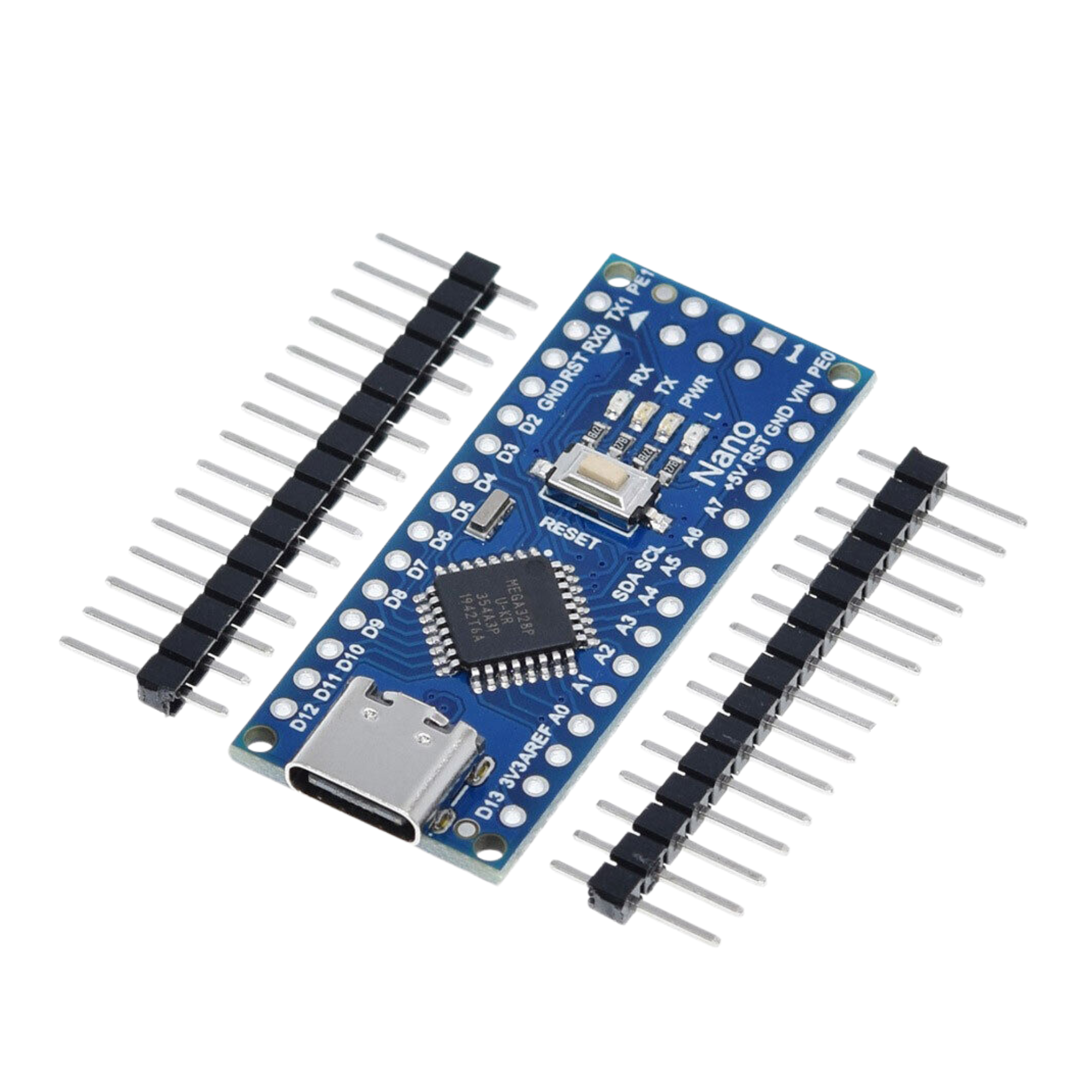 Nano USB C Board Unsoldered