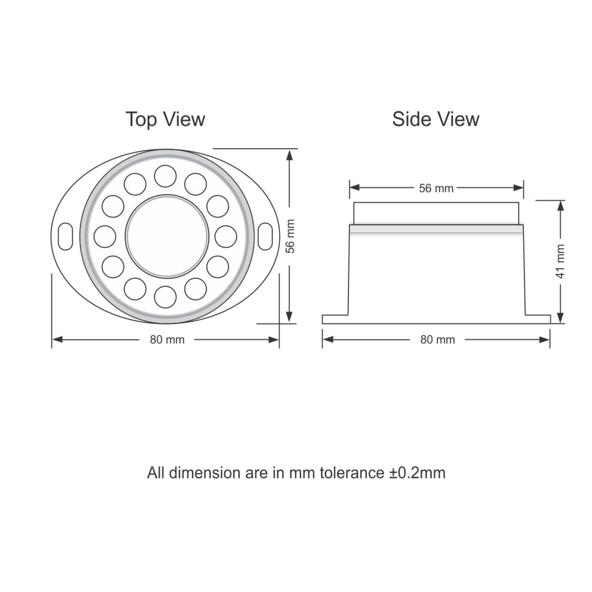 RBS116 24V Round Siren