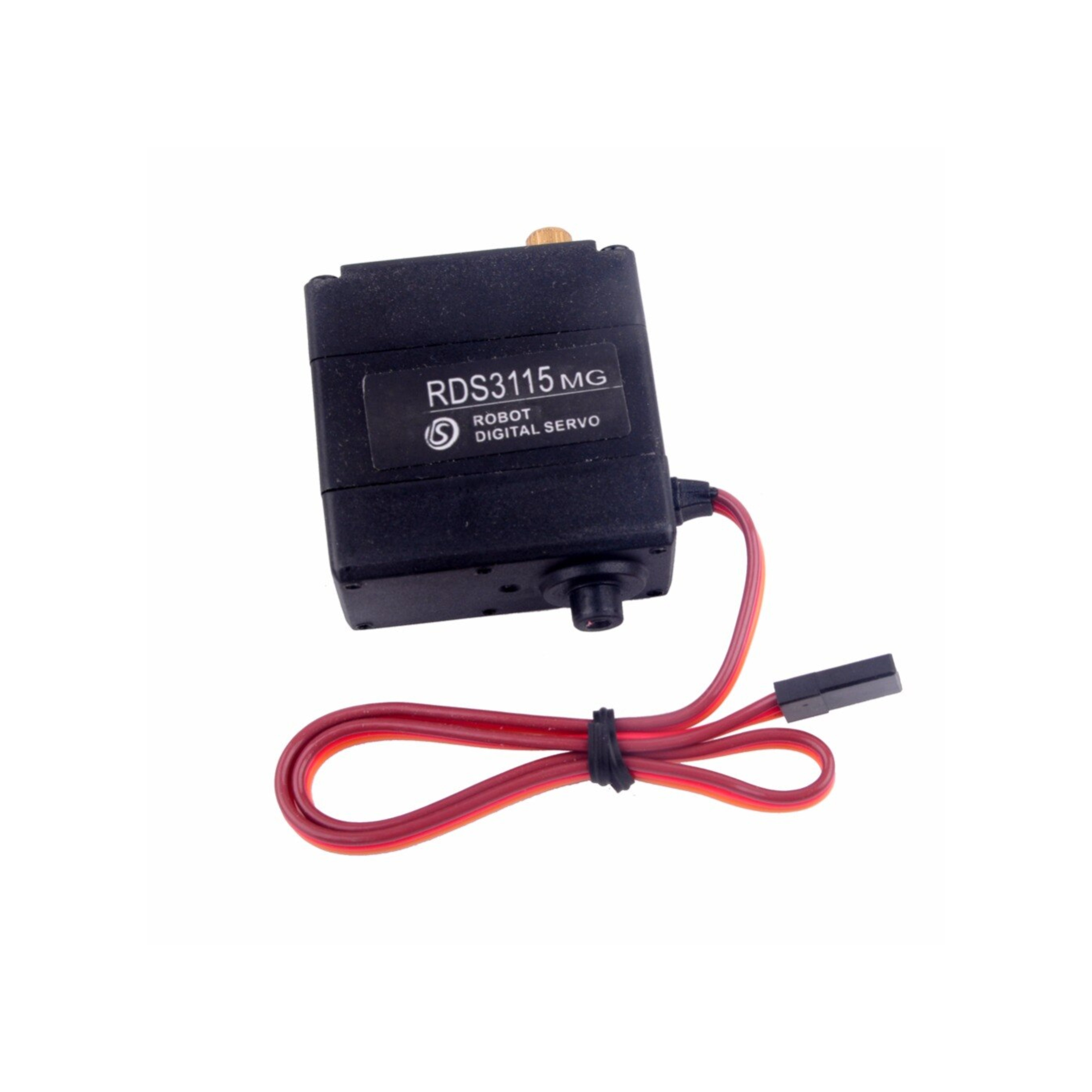 RDS3115 MG Digial Metal Gear Dual Shaft 15 kg 180º Servo Motor with Holders