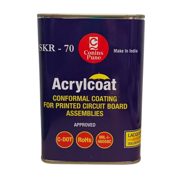 AcrylCoat SKR-70 PCB Surface Conformal Coating - 1 Ltr.