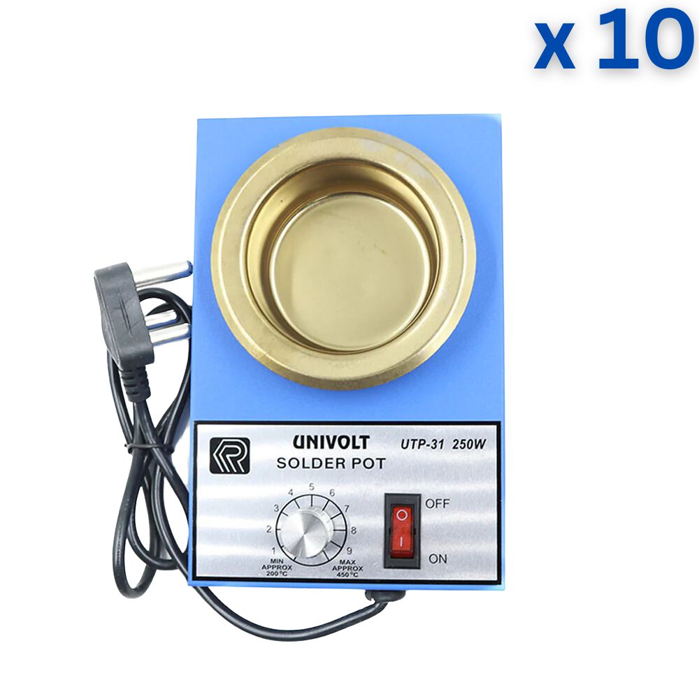 UNIVOLT UTP-31 250W Solder Pot - Pot Diameter 80mm