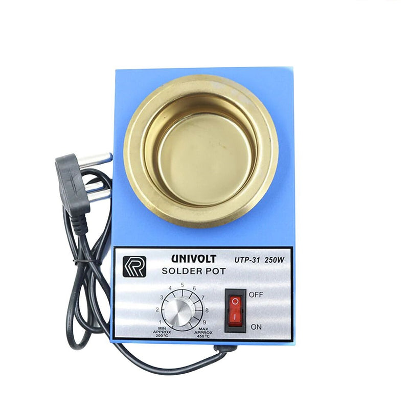 UNIVOLT UTP-31 250W Solder Pot - Pot Diameter 80mm