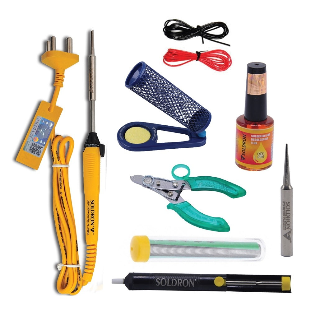 SOLDRON-Soldering-Desoldering-Standard-Kit