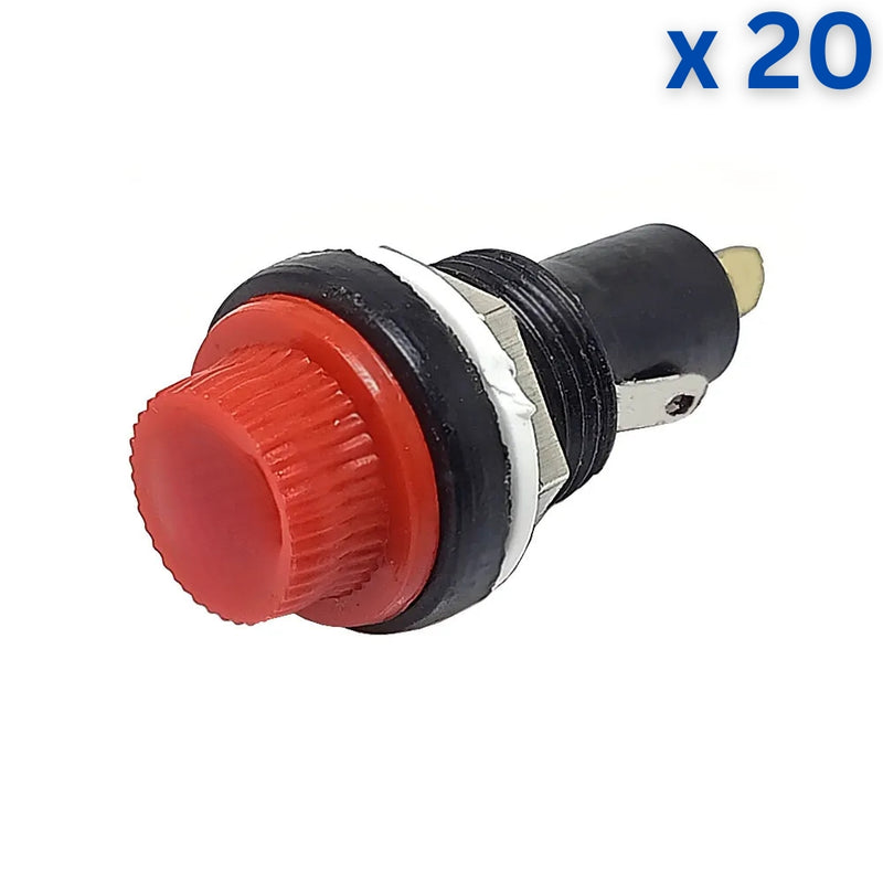 20mm Red PMT Fuse Holder