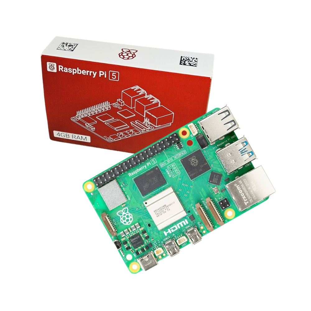 Raspberry Pi 5 (4 GB RAM) Basic Starter Kit with Official Raspberry Pi 5 Adapter