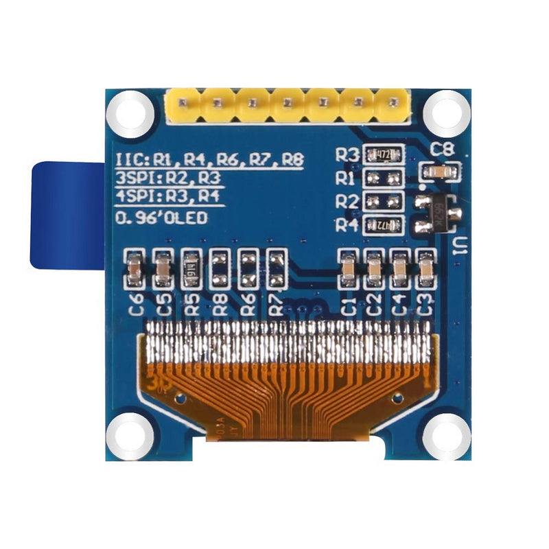 0.96″ OLED Display Module – SPI/I2C – 128×64 – 7 Pin (Blue)