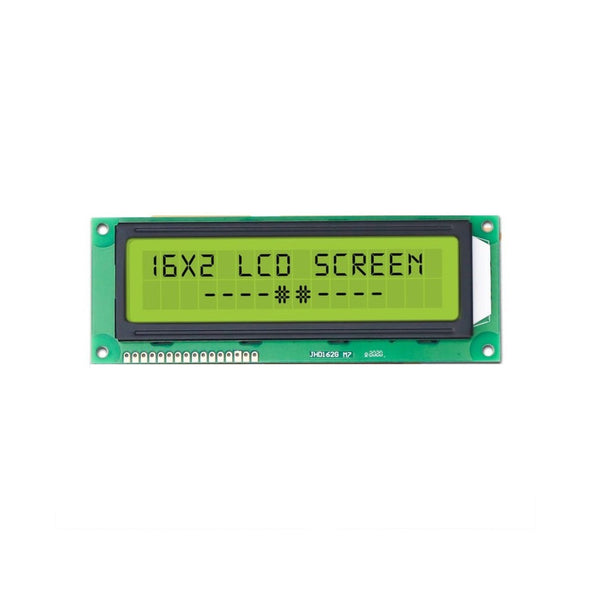 16 x 2 Jumbo Character Yellow/Green Color LCD Display (JHD162)