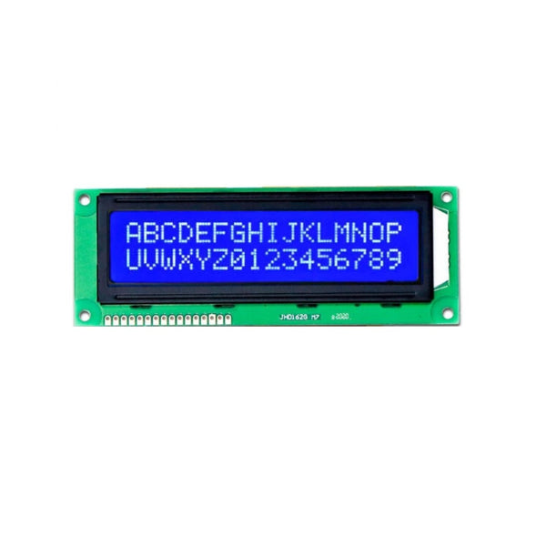 16 x 2 Jumbo Character Blue Color LCD Display (JHD162)