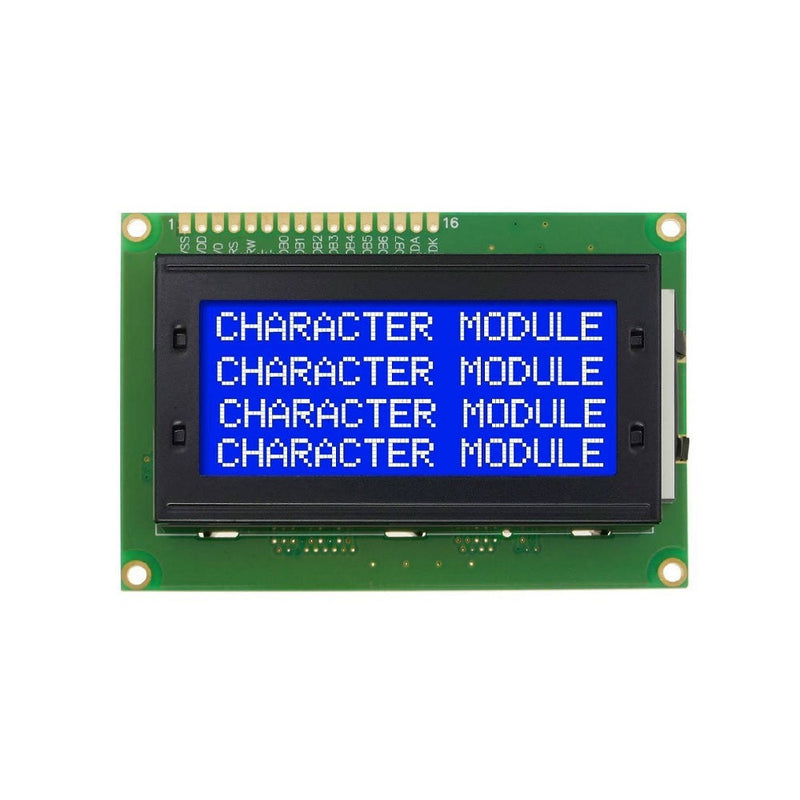 16 x 4 Blue Color LCD Display