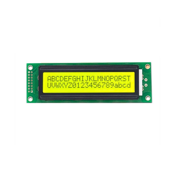 20 x 2 Yellow/Green Color LCD Display (JHD202)