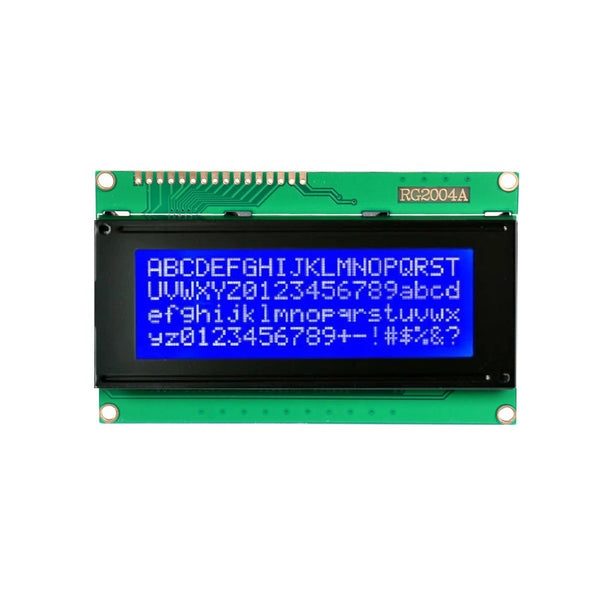20 x 4 Blue Color LCD Display
