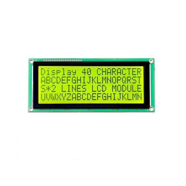 20 x 4 Jumbo Yellow/Green Color LCD Display (JHD204)
