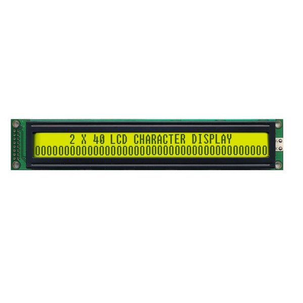 40 x 2 Yellow/Green Color LCD Display (JHD402)