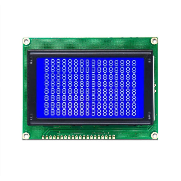 128 x 64 Blue Color LCD Display (JHD12864)
