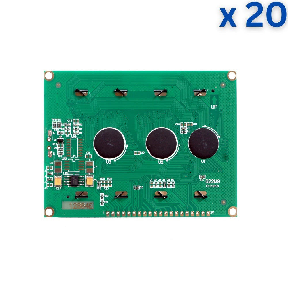 128 x 64 Blue Color LCD Display