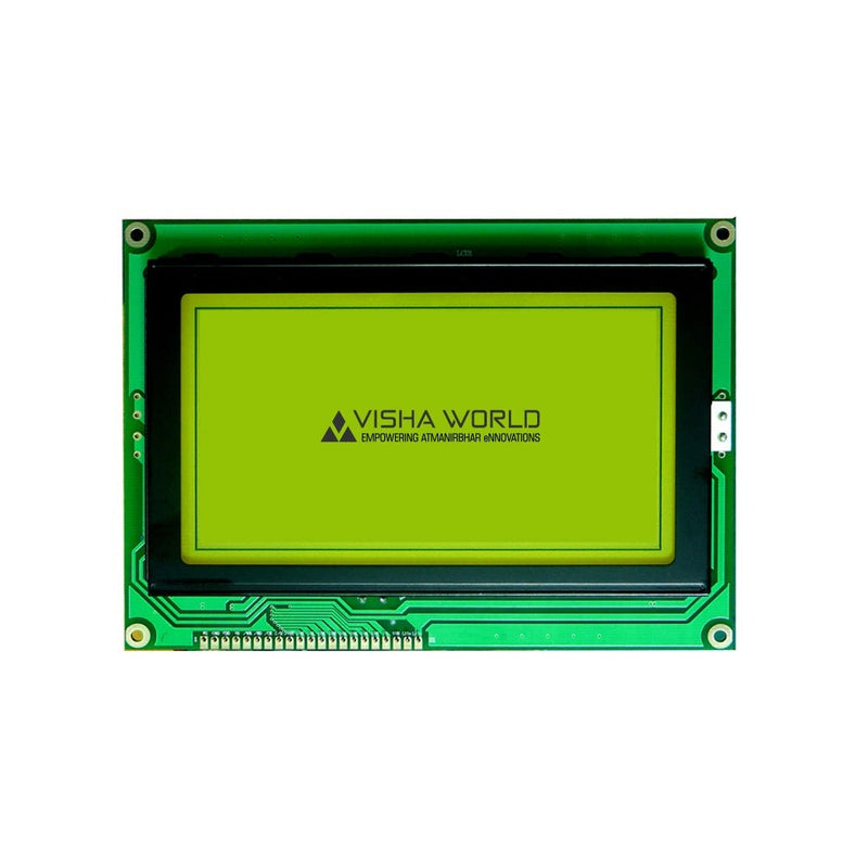 240 x 128 Yellow/Green Color LCD Display (JHD240128)