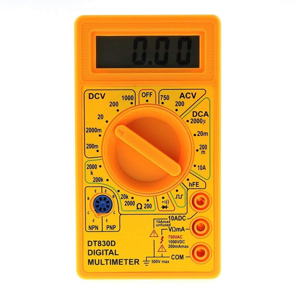 830D - 1000V DC/750V AC Digital Multimeter