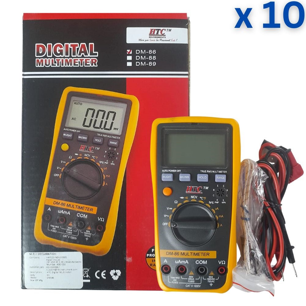 Duma Multimeter HTC Instrument DM-86 Digital Multimeter