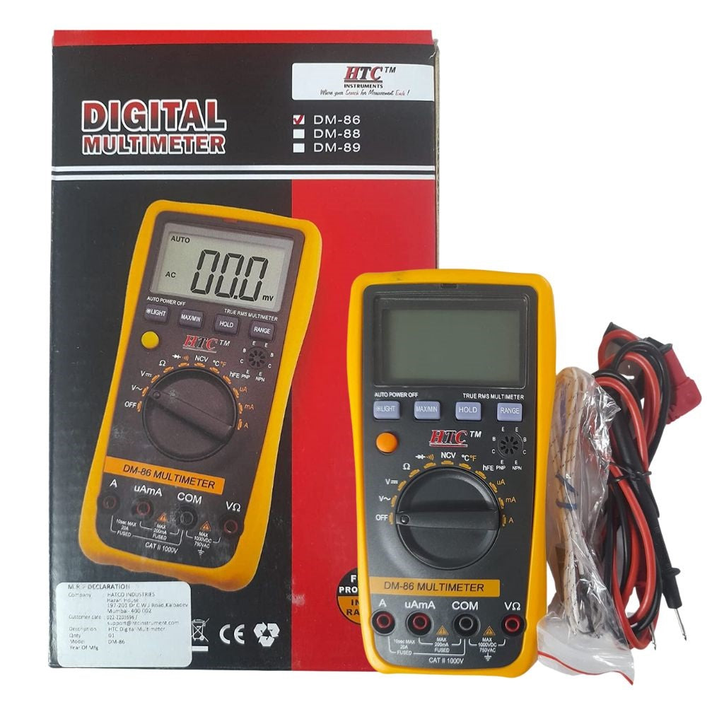 Digital Multimeterhtc HTC Instrument DM-86 Digital Multimeter